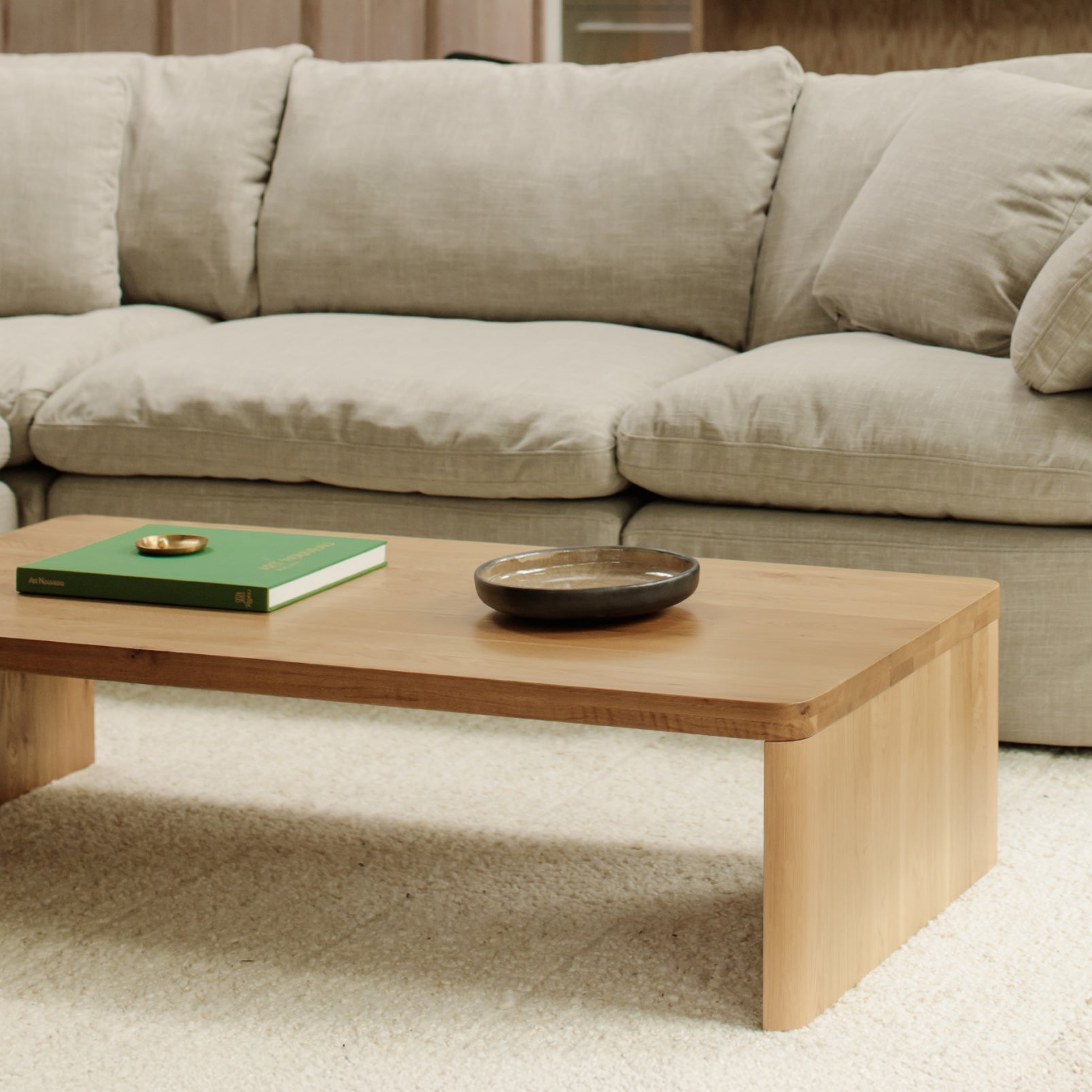 Form Coffee Table, Oak