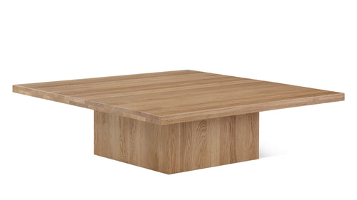 All We Need Coffee Table Square, Brushed Oak