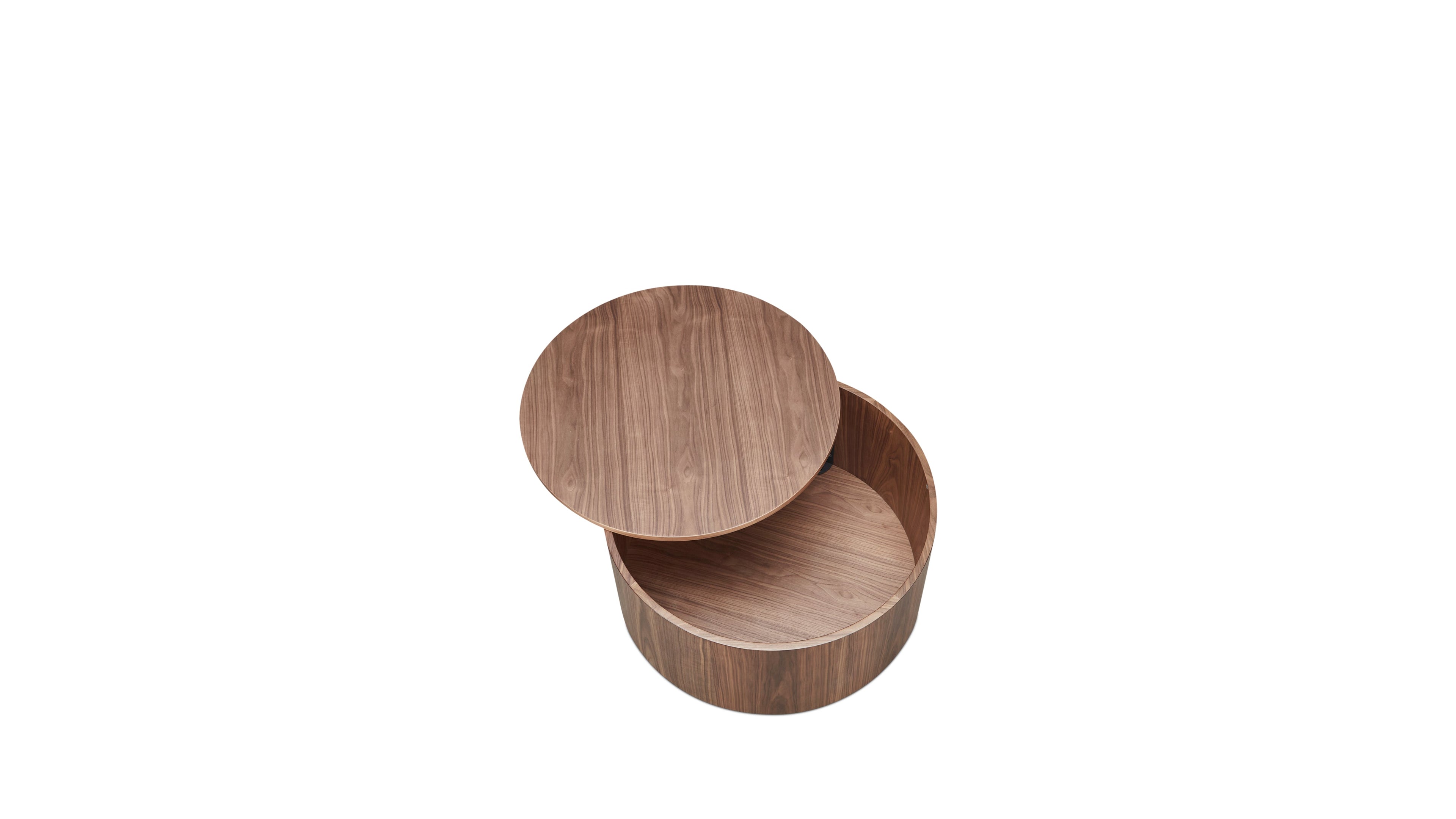 Orbit Storage Coffee Table, Walnut