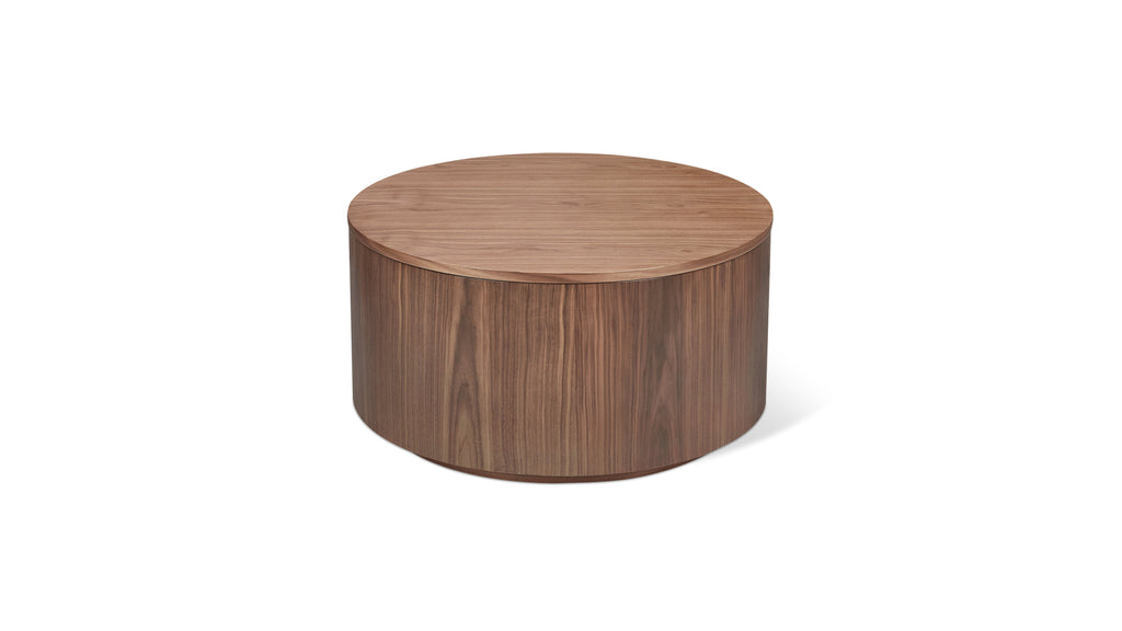 Orbit Storage Coffee Table, Walnut