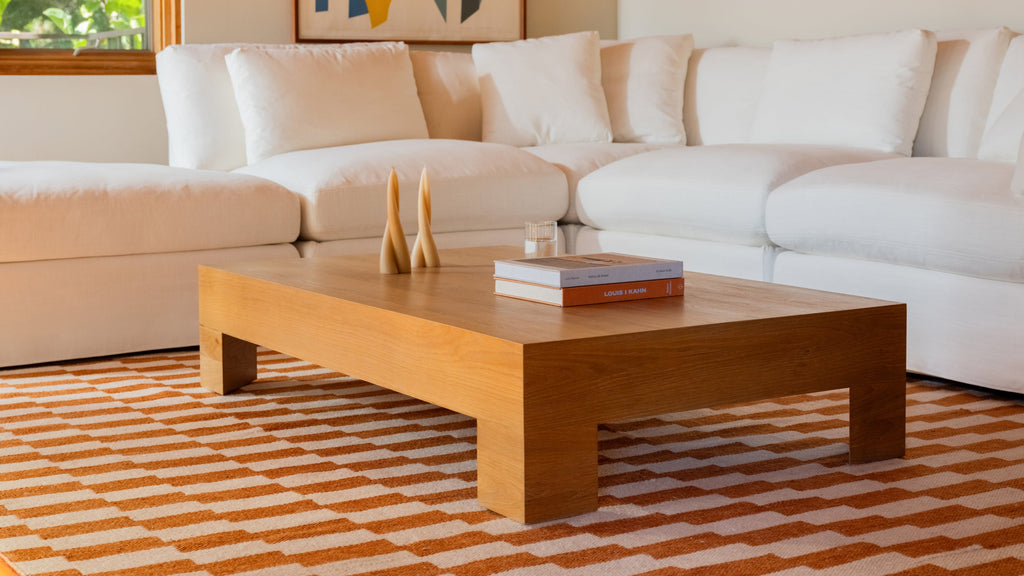 On The Block Coffee Table, Oak