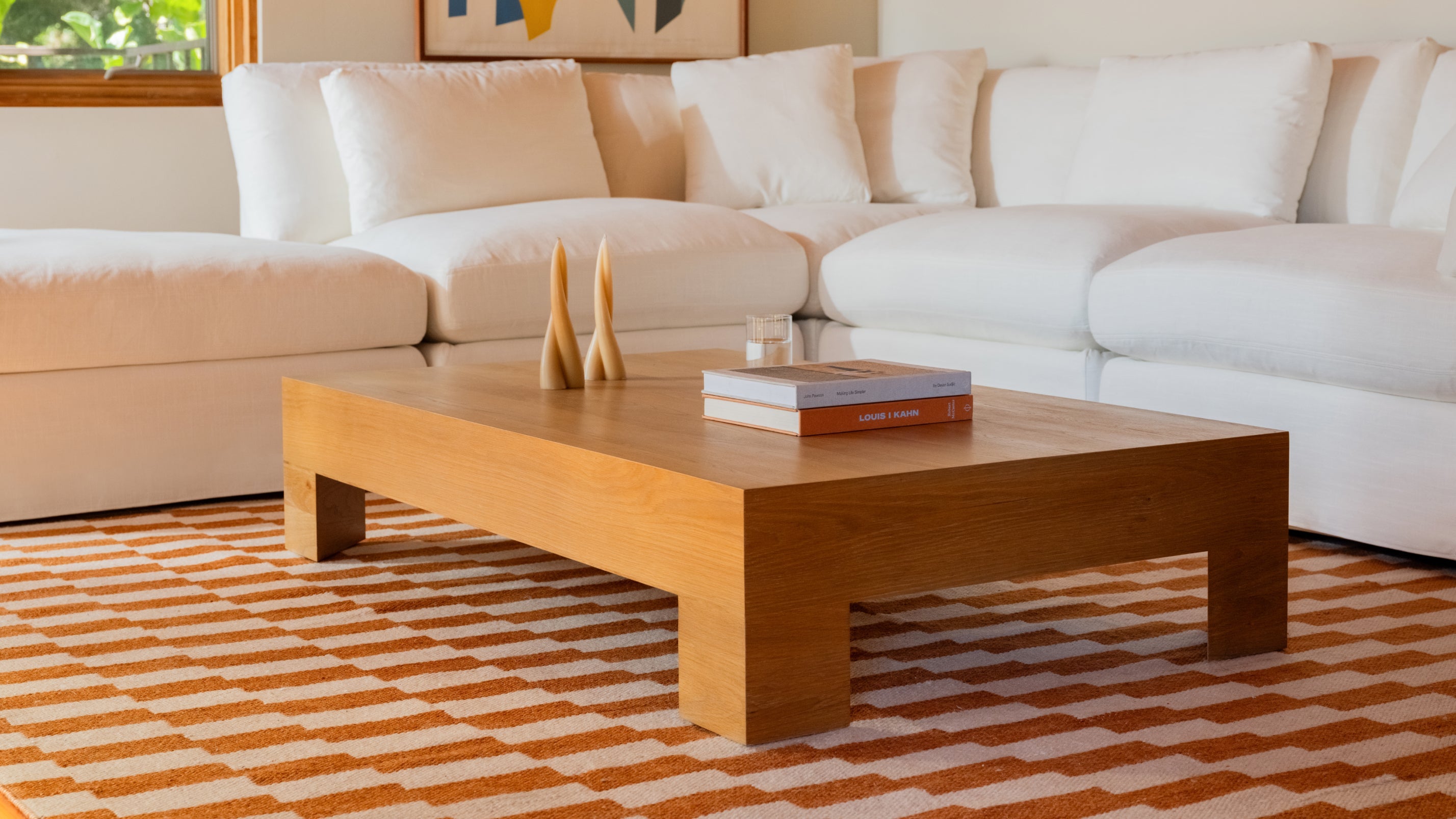 On The Block Coffee Table, Oak