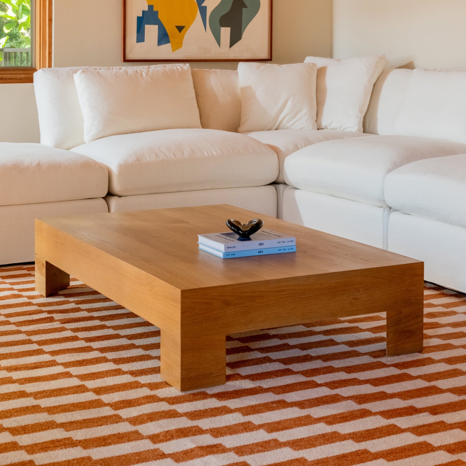 On The Block Coffee Table, Oak