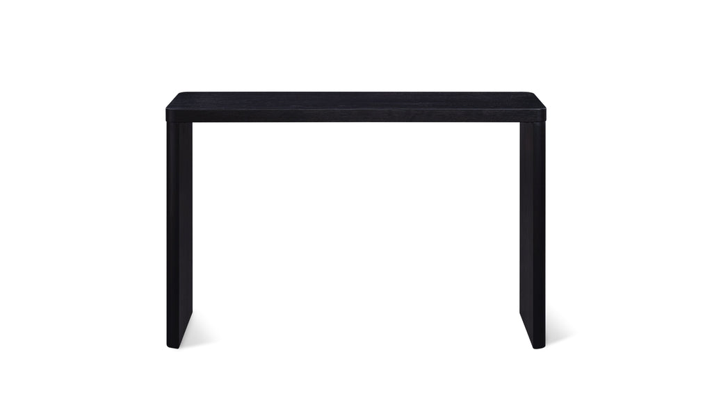 Form Console, Small, Black Oak