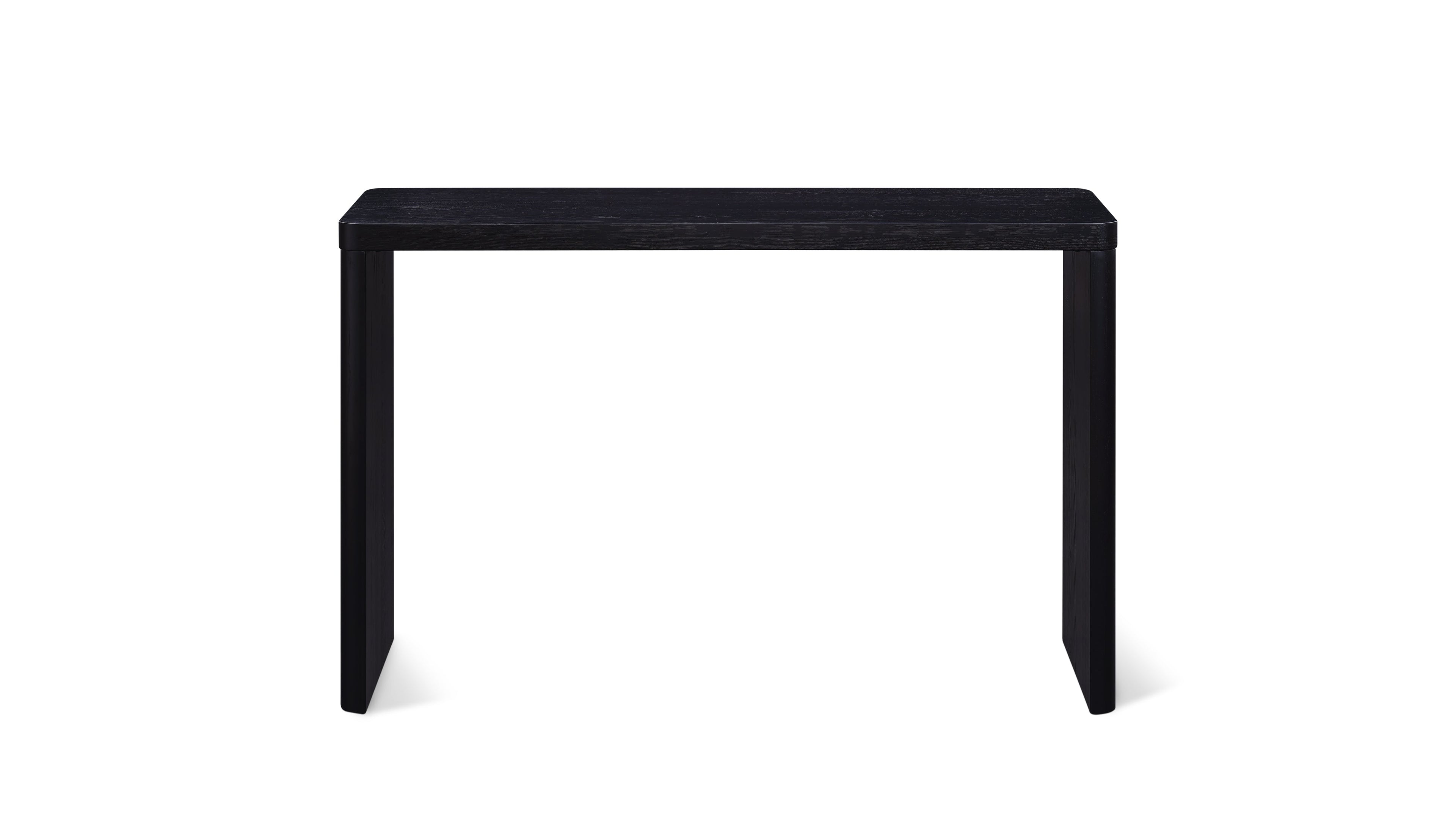 Form Console, Small, Black Oak