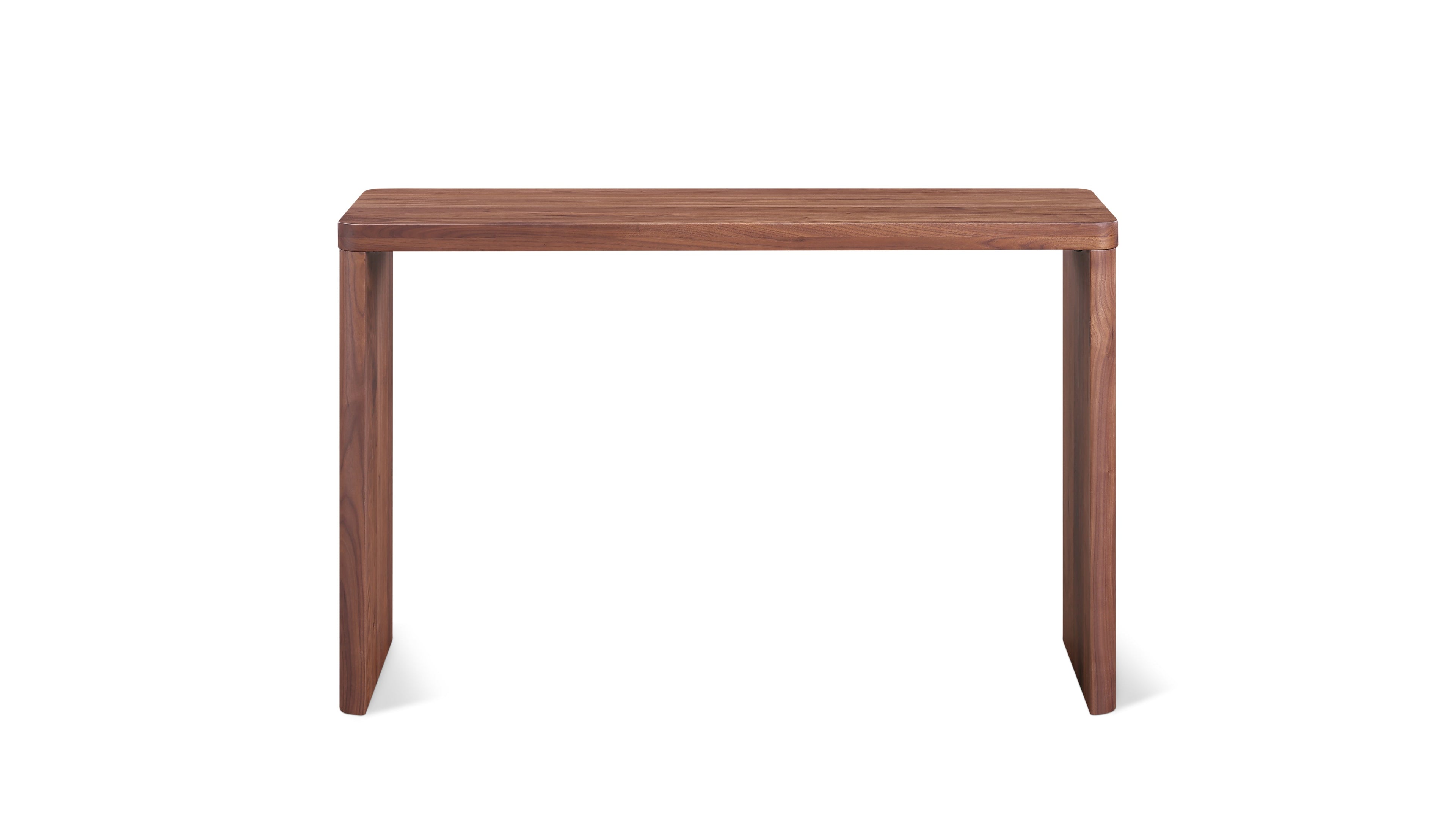 Form Console, Small, American Walnut