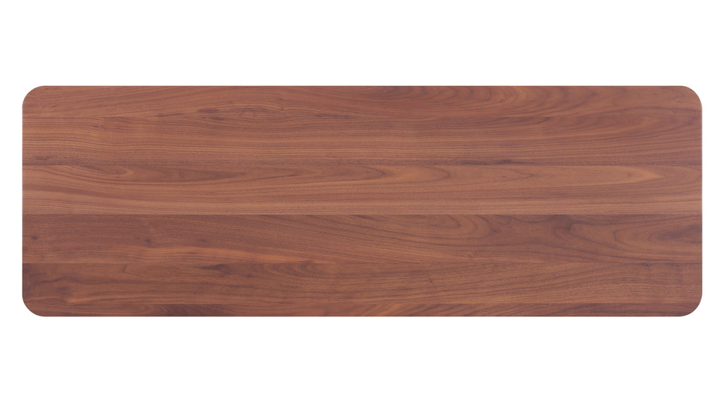 Form Console, Small, American Walnut
