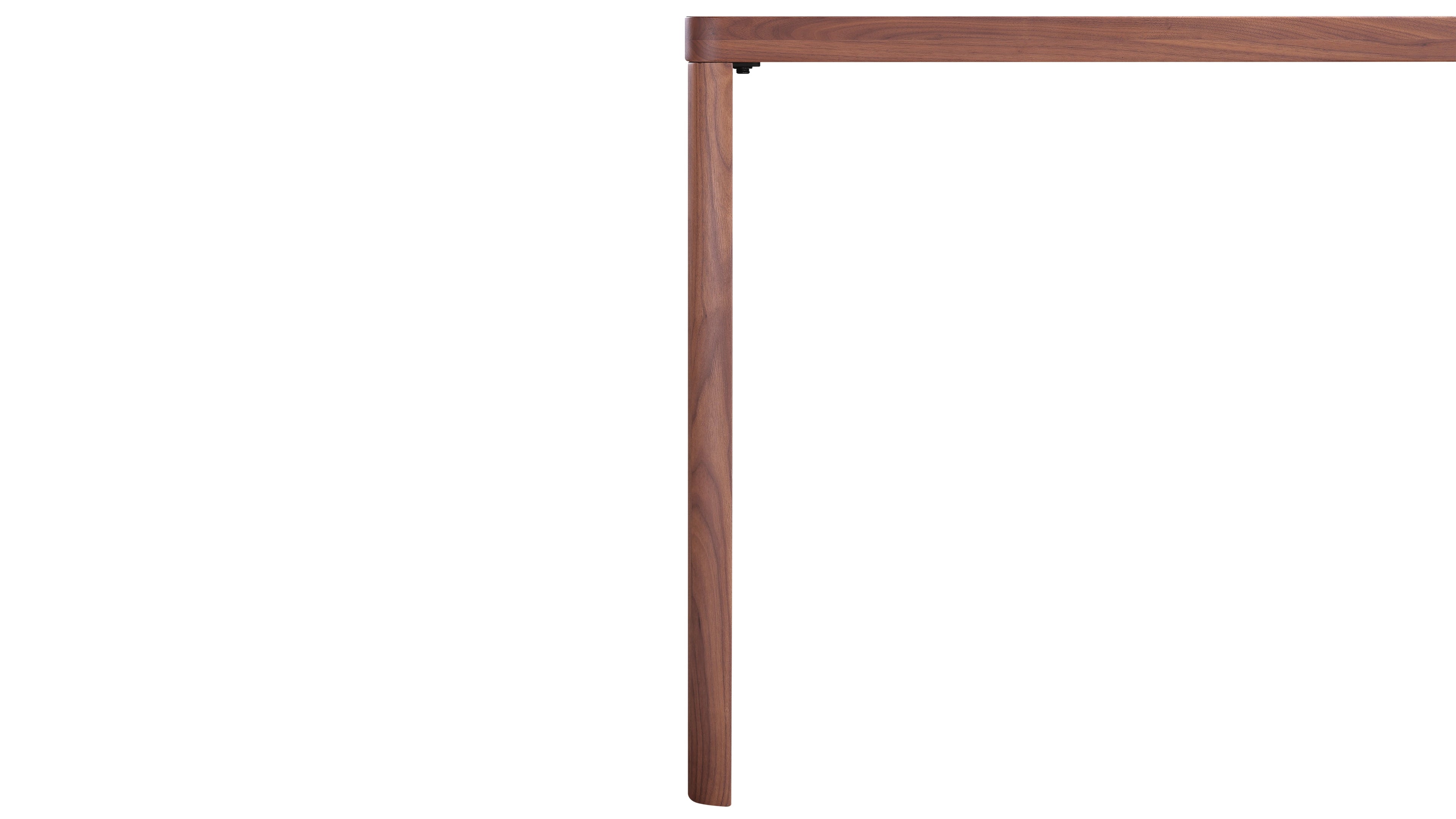 Form Console, Small, American Walnut