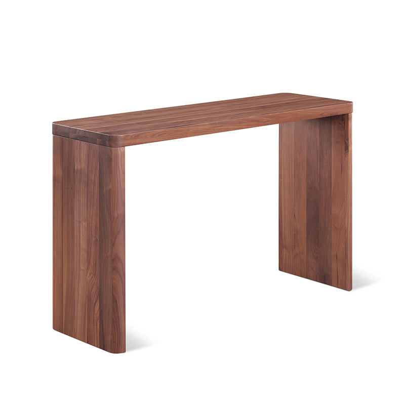 Form Console, Small, American Walnut