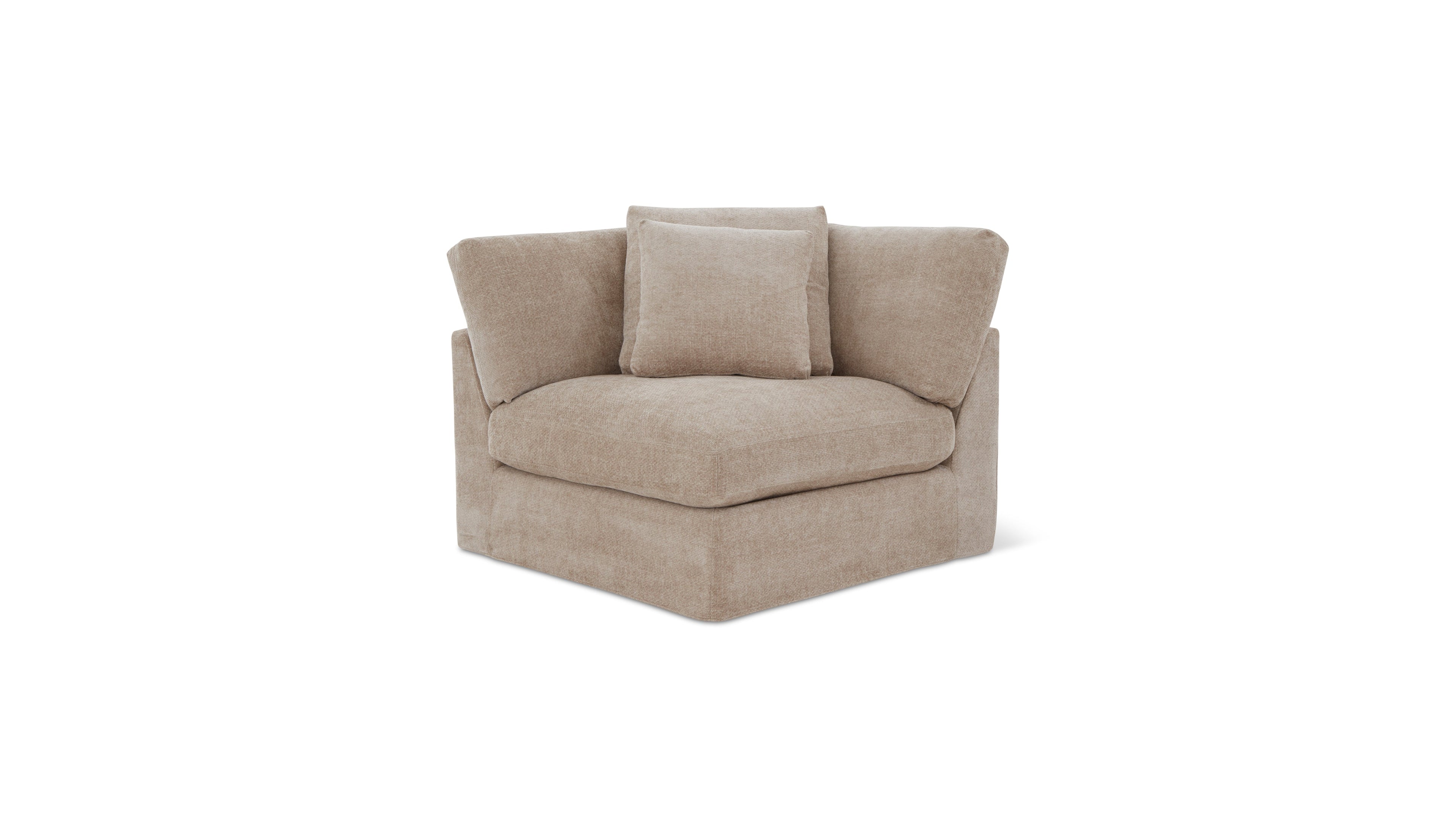 Get Together™ Corner Chair, Large, Champagne