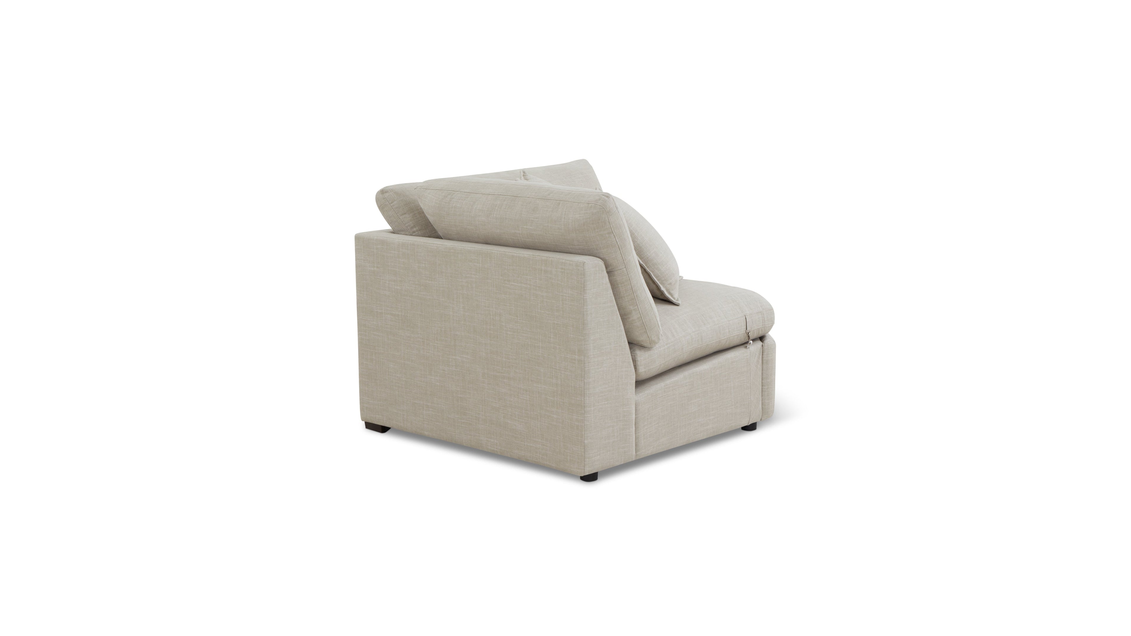 Lift Off Corner Chair, Light Pebble