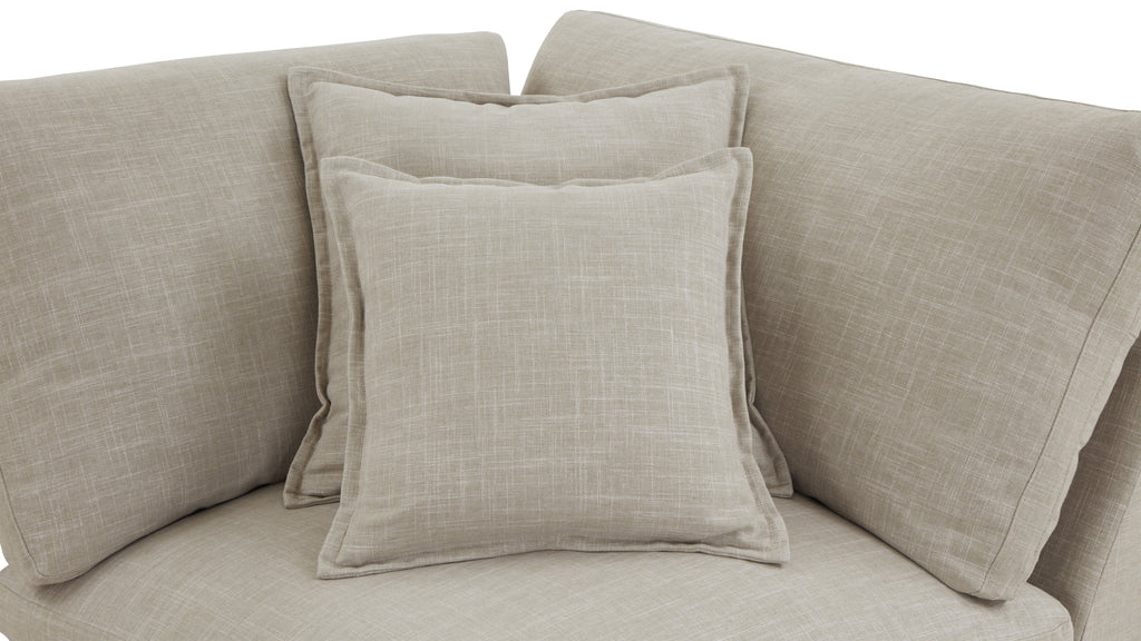 Lift Off Corner Chair, Light Pebble