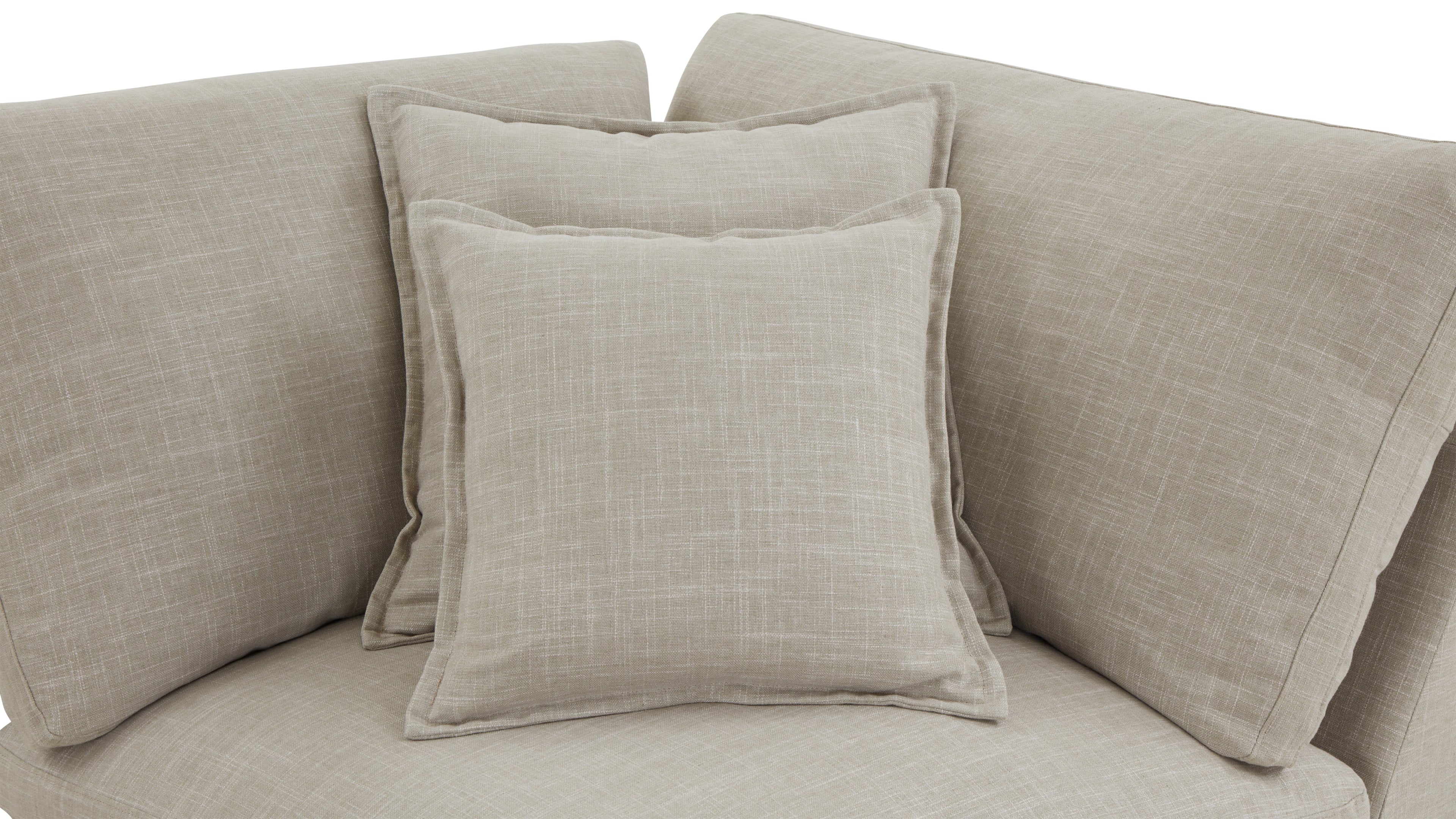 Lift Off Corner Chair, Light Pebble