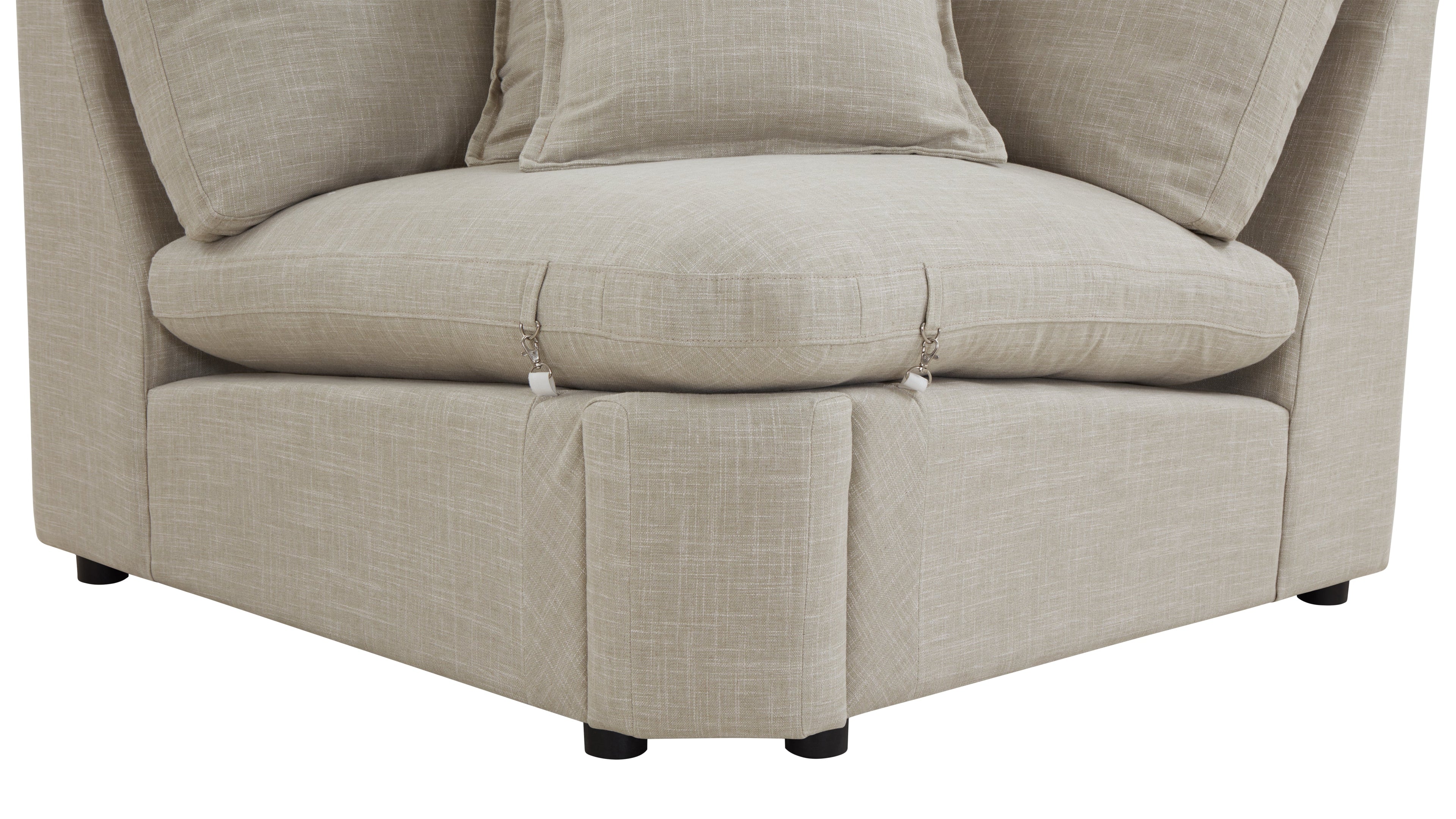 Lift Off Corner Chair, Light Pebble