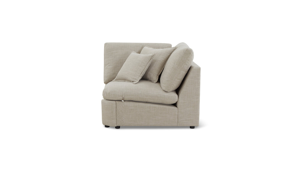 Lift Off Corner Chair, Light Pebble