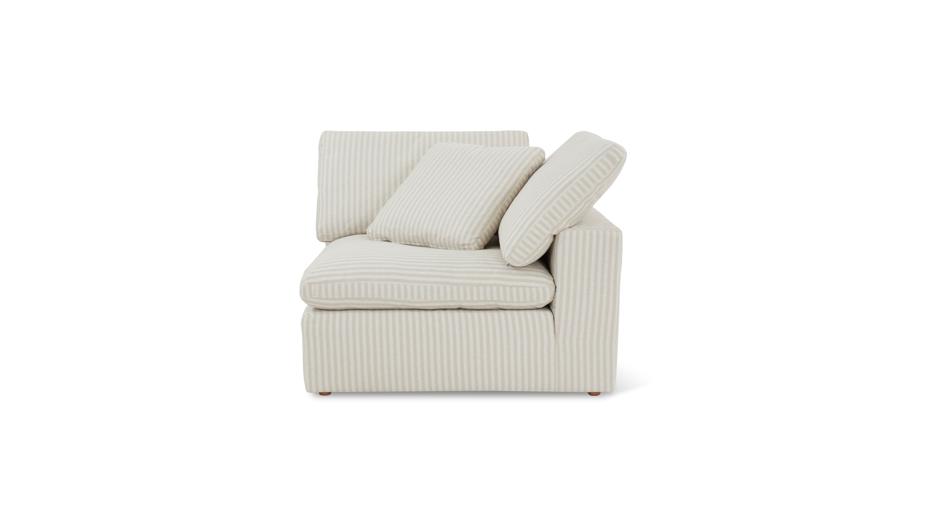 Movie Night™ Corner Chair, Large, Newport Stripe (Left or Right)