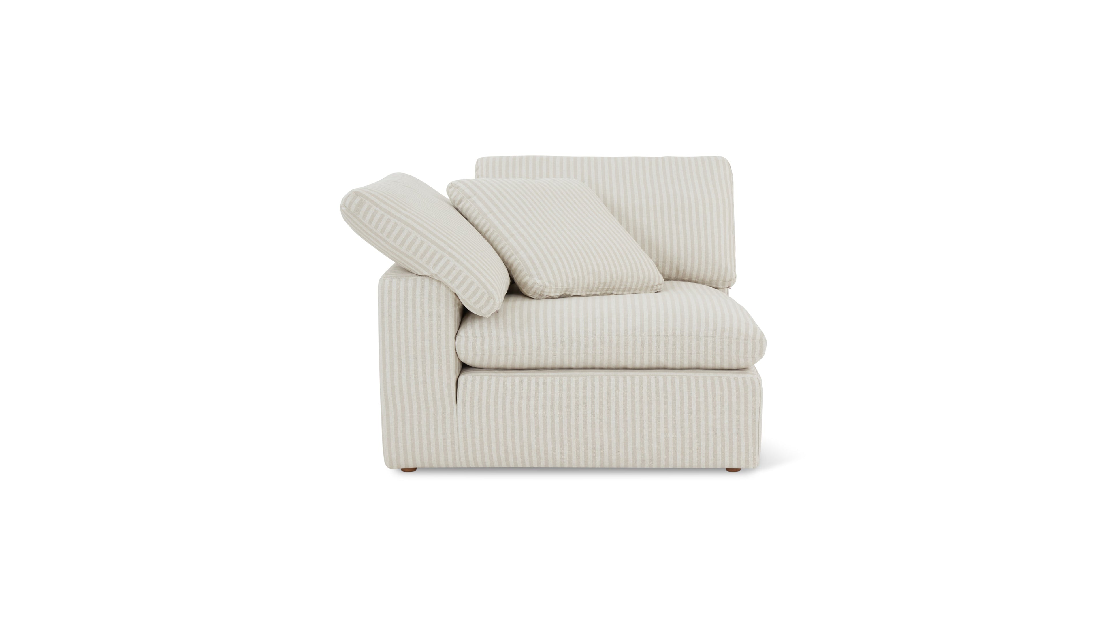 Movie Night™ Corner Chair, Large, Newport Stripe (Left or Right)