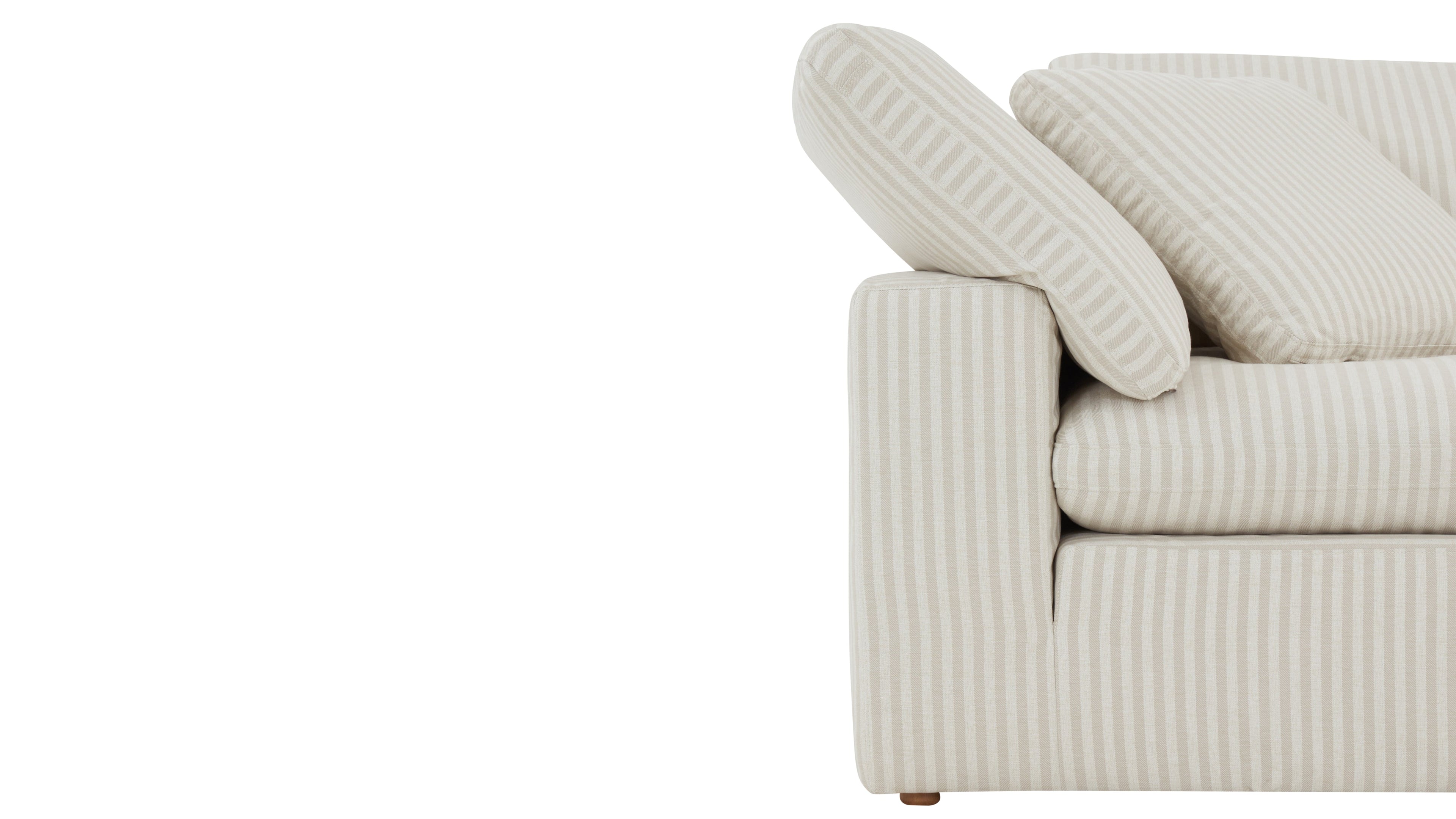 Movie Night™ Corner Chair, Large, Newport Stripe (Left or Right)