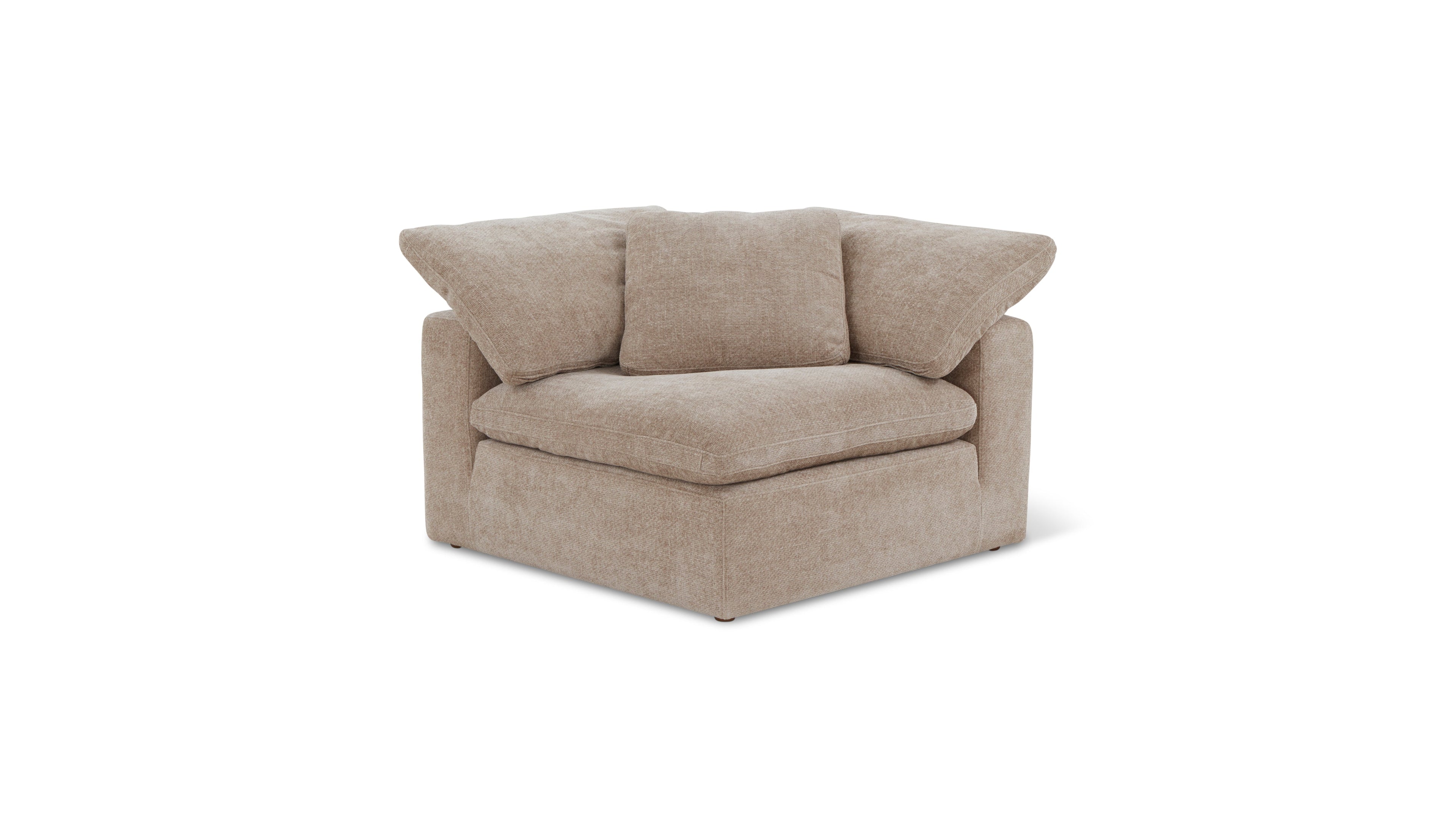 Movie Night™ Corner Chair, Large, Champagne (Left Or Right)