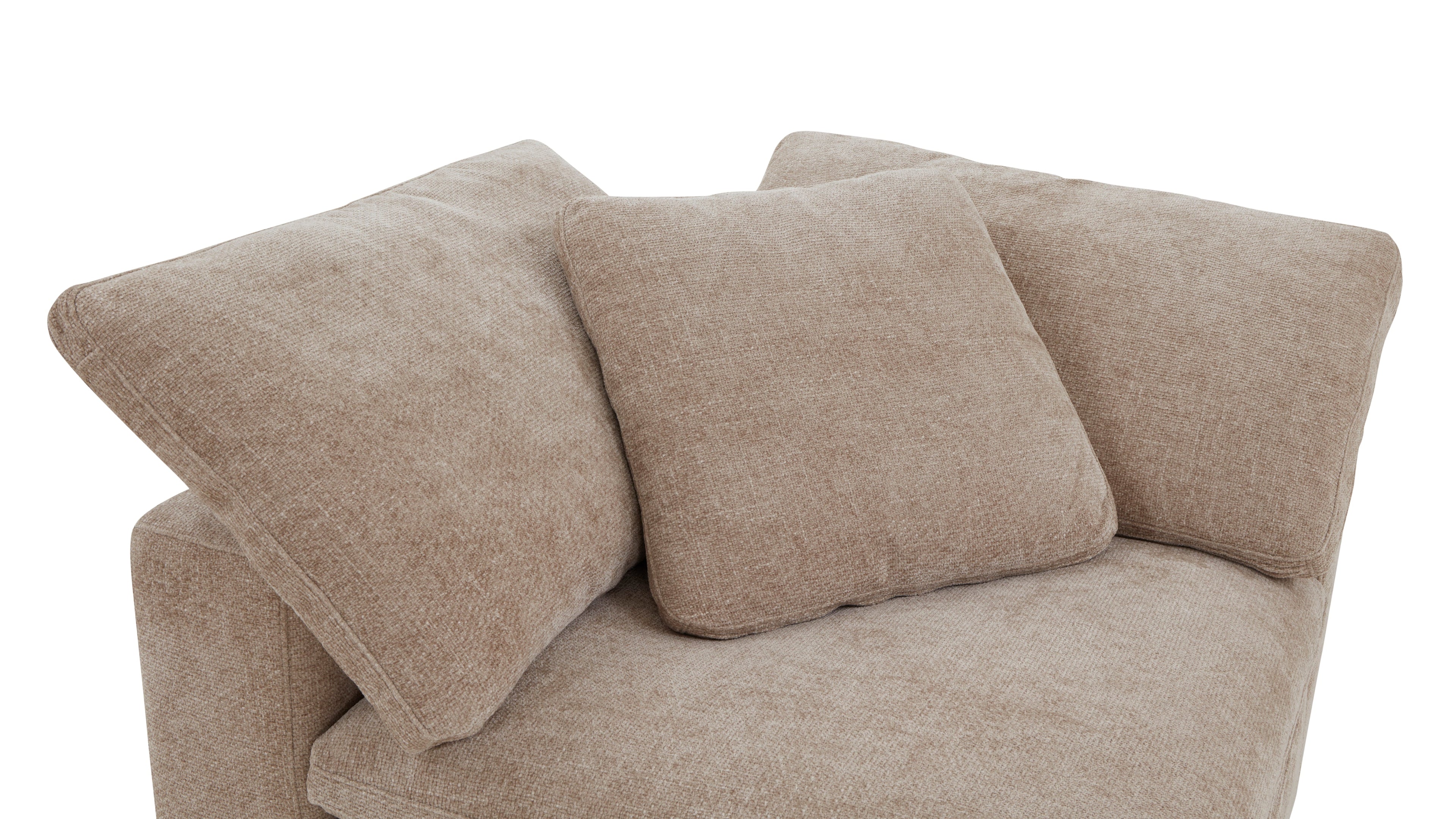 Movie Night™ Corner Chair, Large, Champagne (Left Or Right)