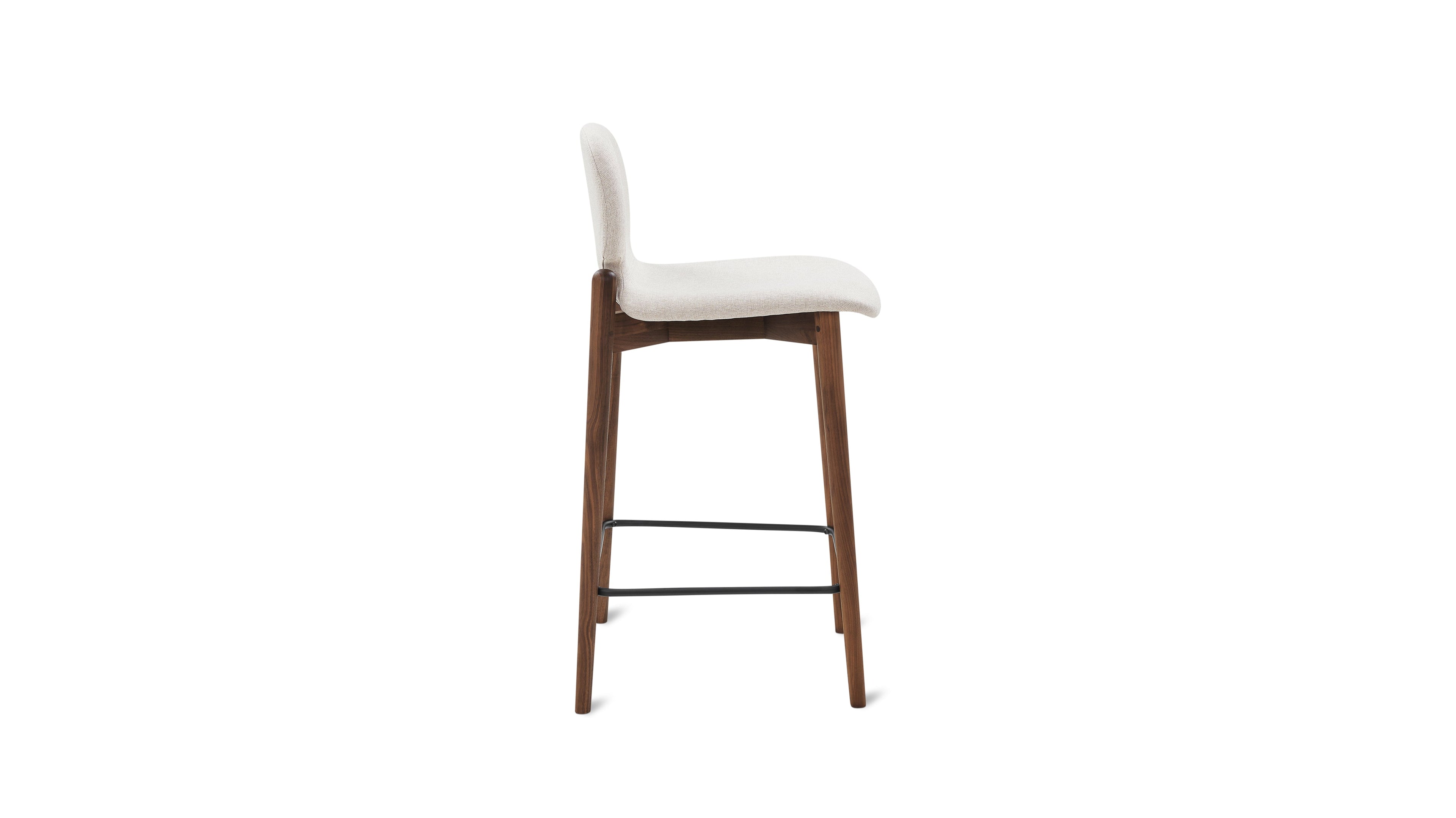 Dine In Counter Stool, Walnut/Dune
