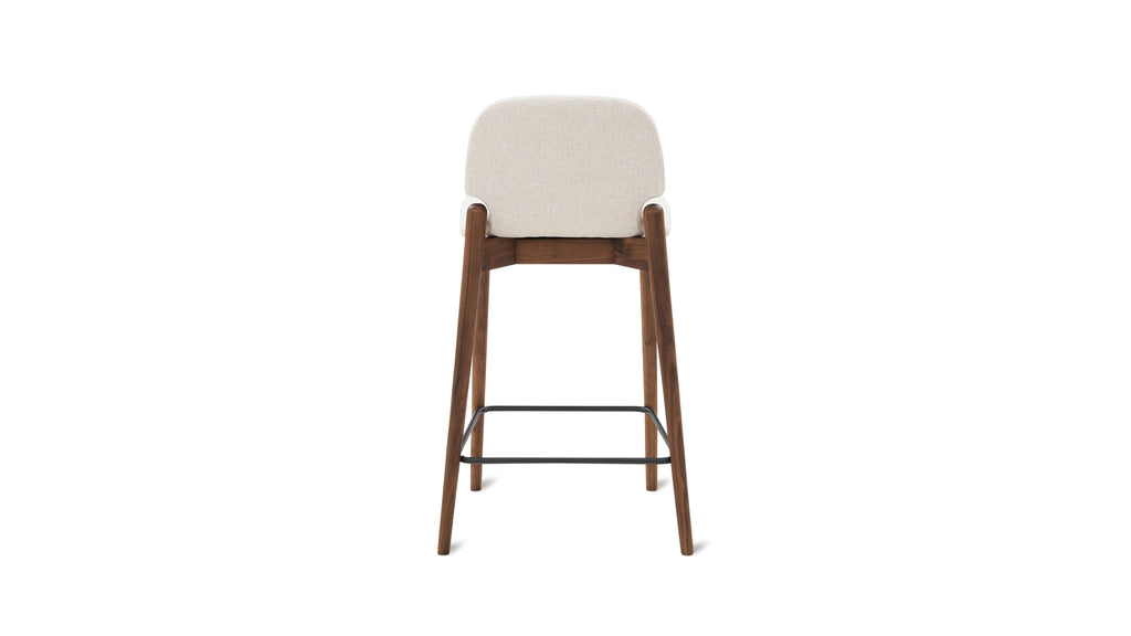 Dine In Counter Stool, Walnut/Dune