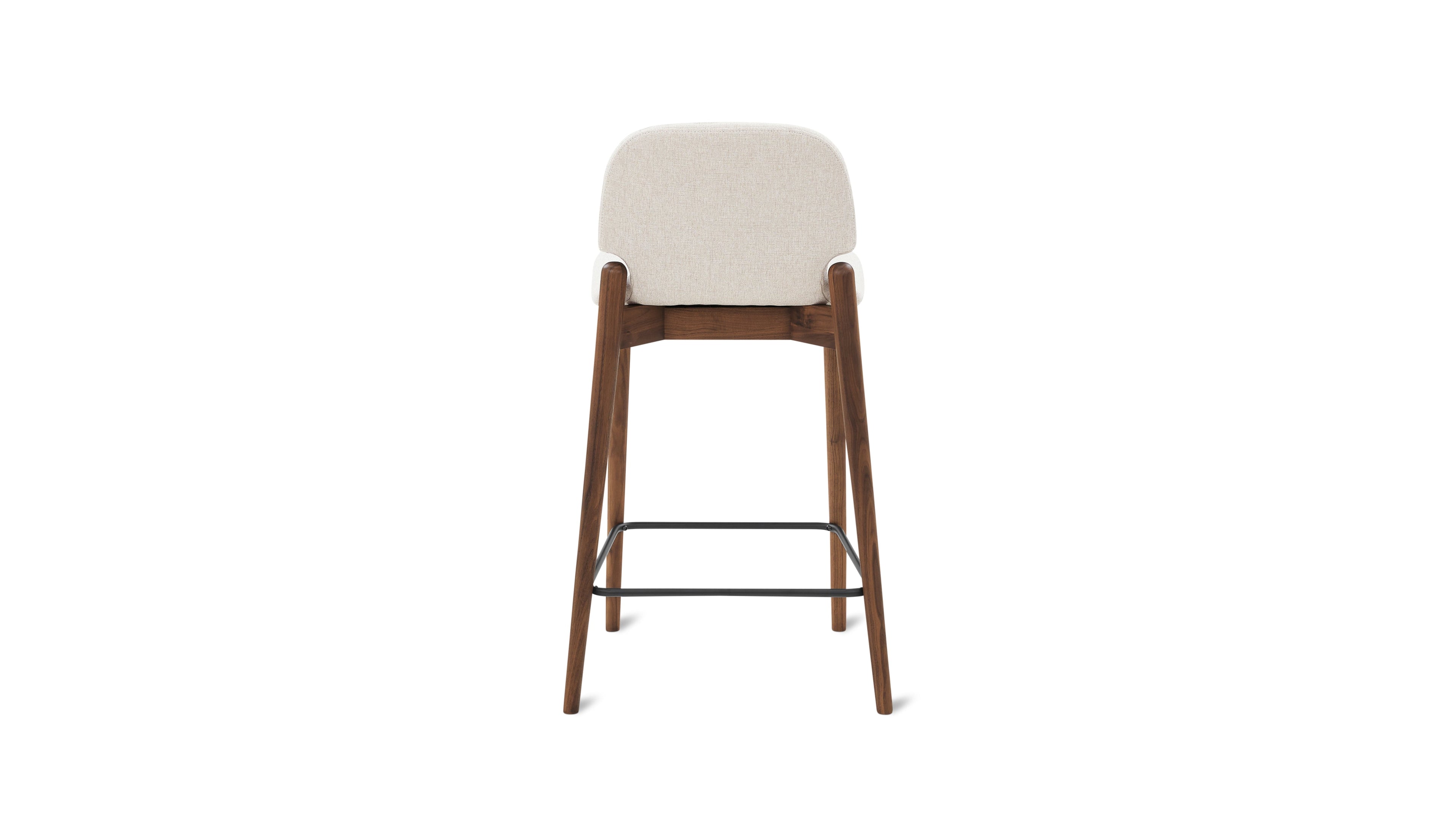 Dine In Counter Stool, Walnut/Dune