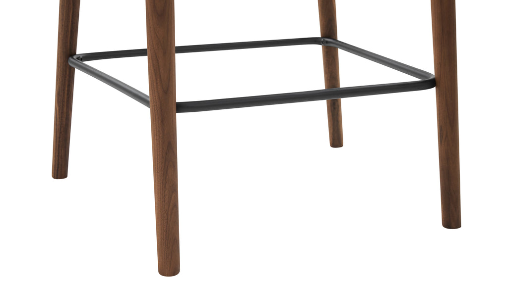 Dine In Counter Stool, Walnut/Dune