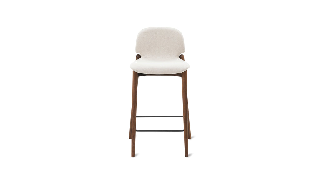 Dine In Counter Stool, Walnut/Dune