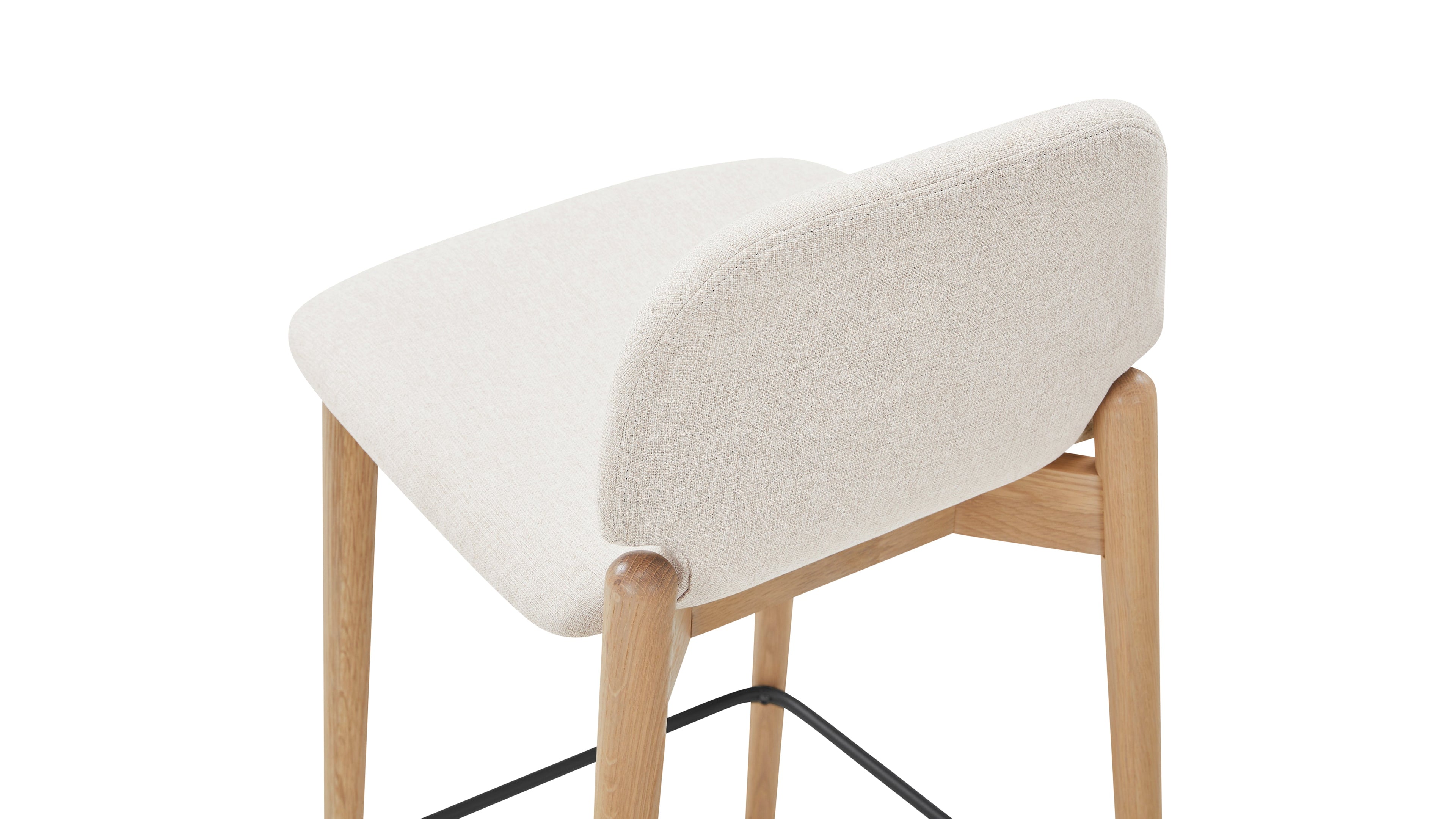Dine In Counter Stool, Oak/Dune