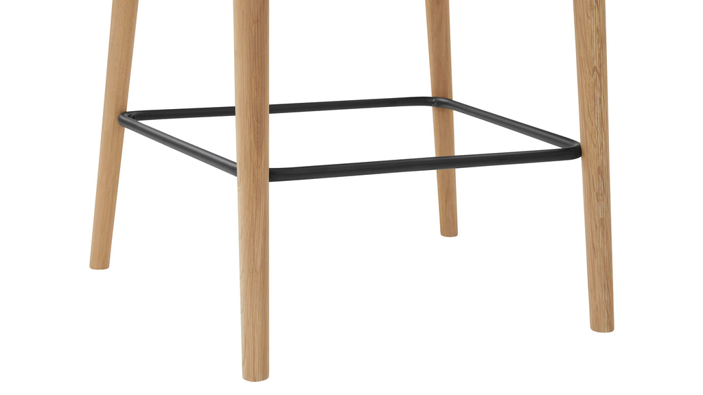 Dine In Counter Stool, Oak/Dune