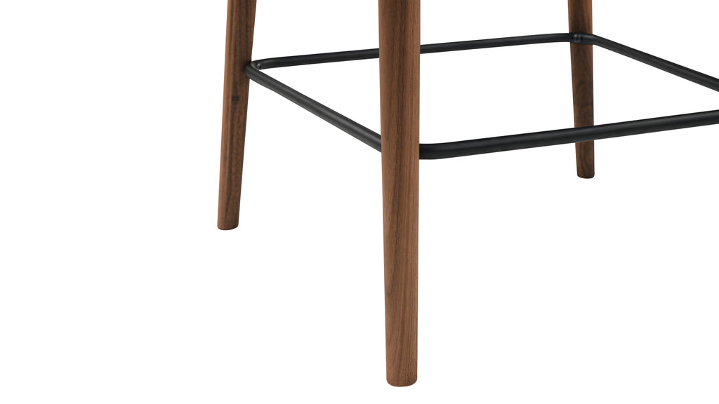 Dine In Counter Stool, Walnut/Pecan