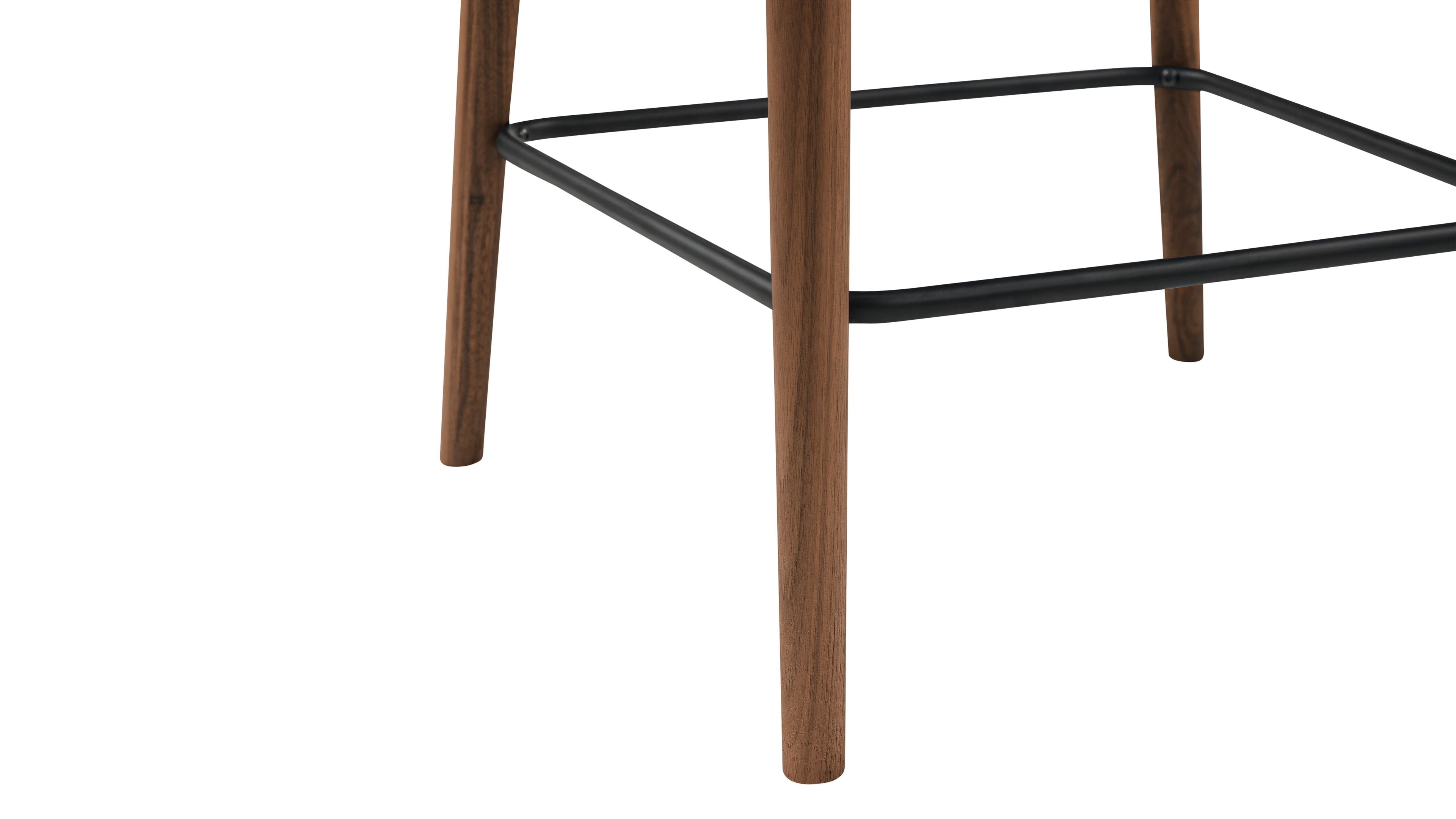 Dine In Counter Stool, Walnut/Pecan