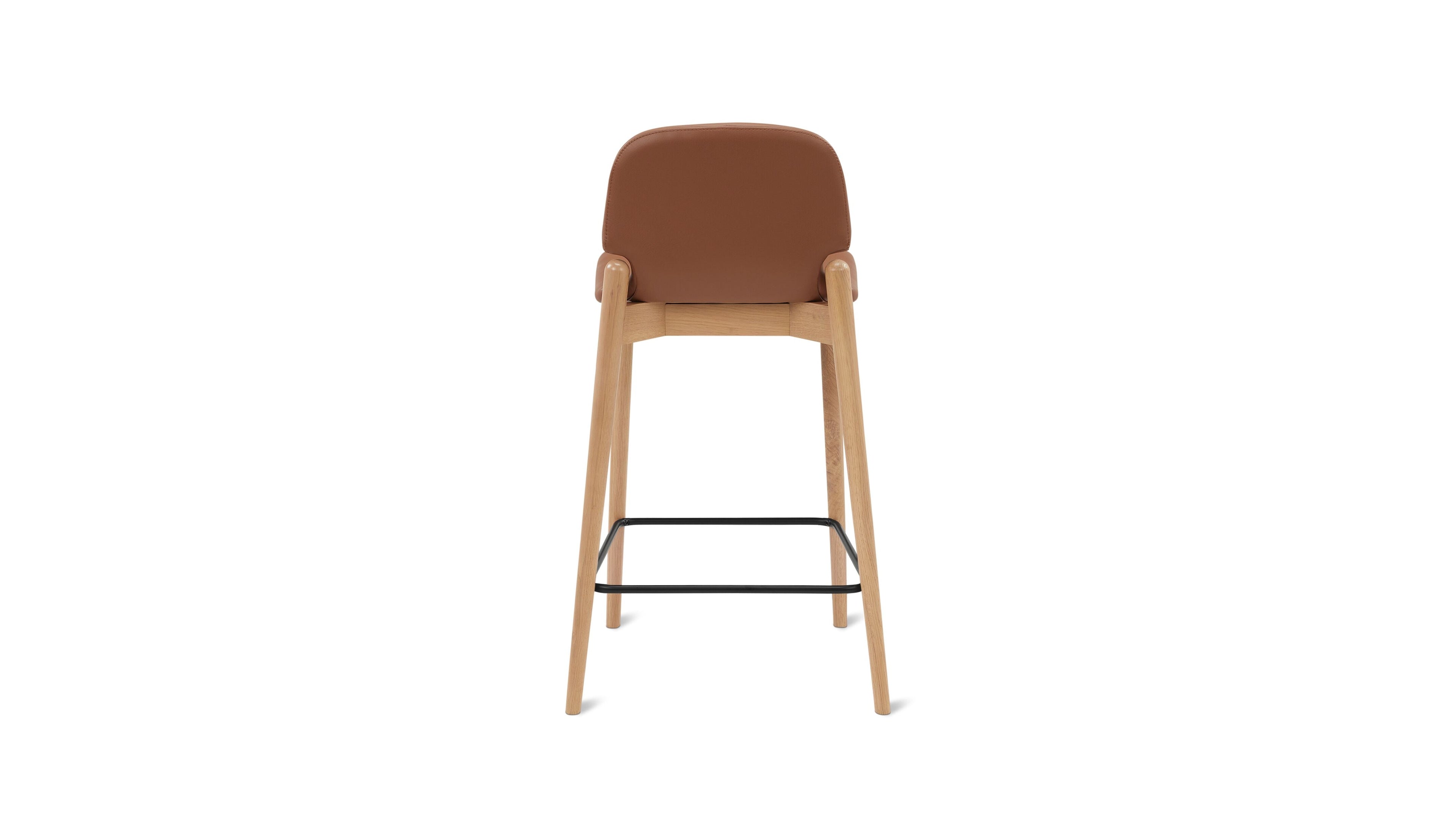 Dine In Counter Stool, Oak/Pecan