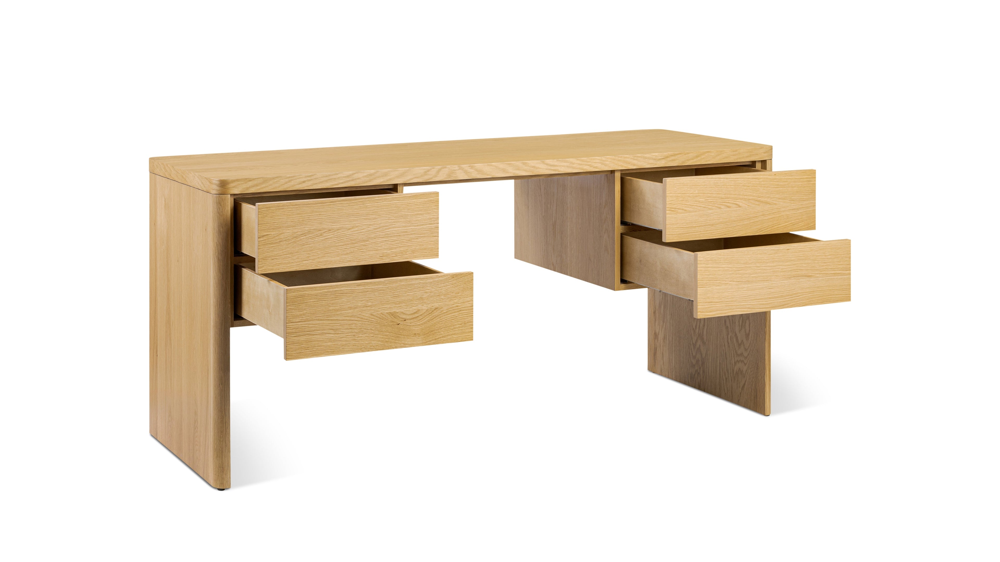Form Desk, White Oak