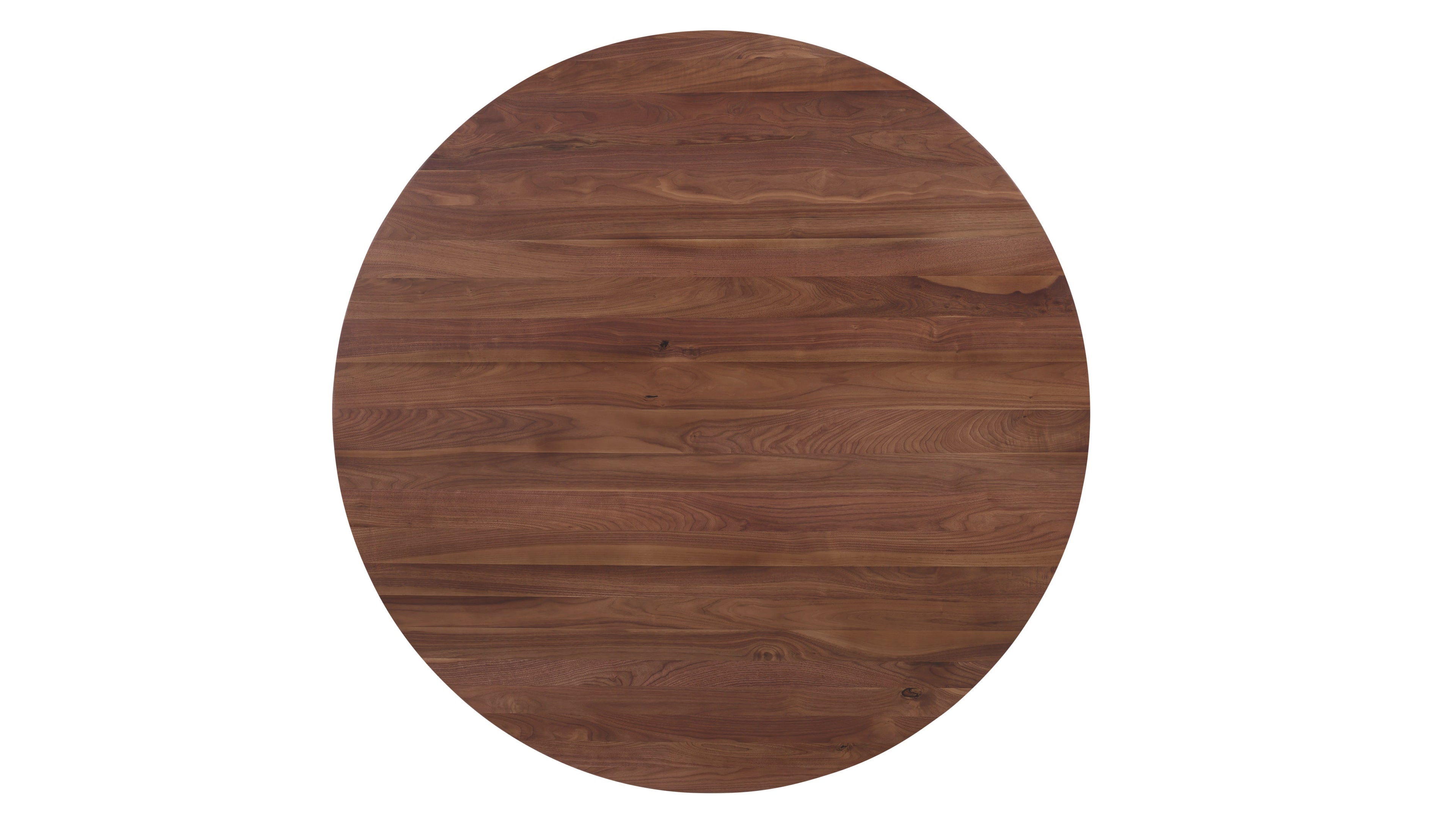 Frame Round Dining Table, Seats 6-7 People, American Walnut