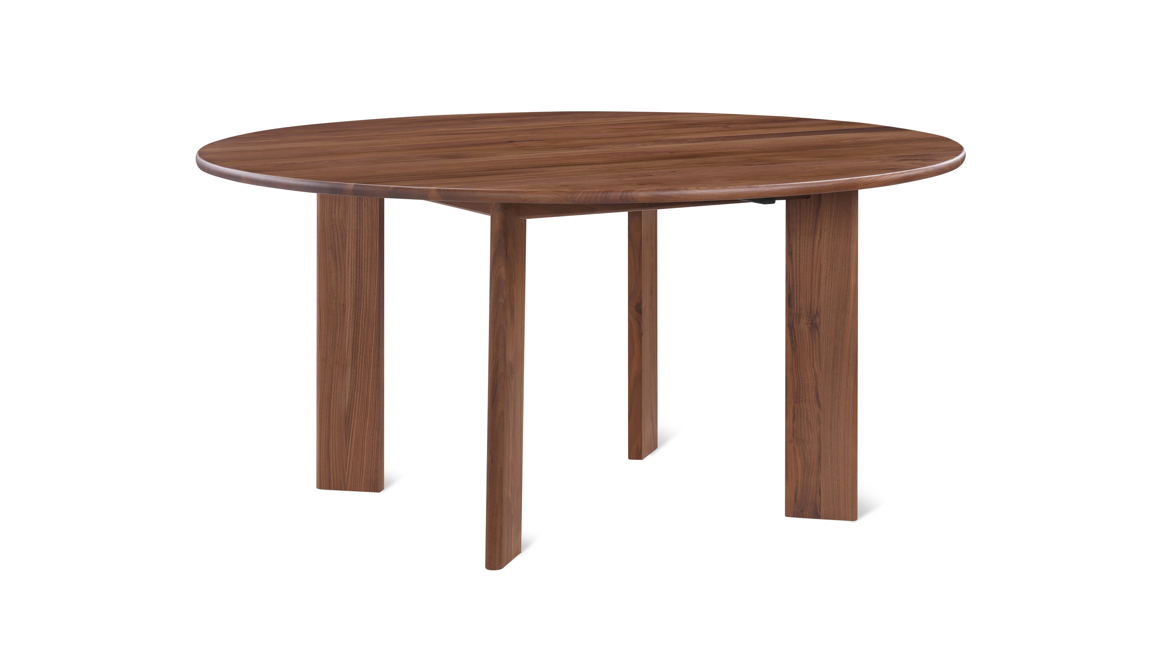 Frame Round Dining Table, Seats 6-7 People, American Walnut