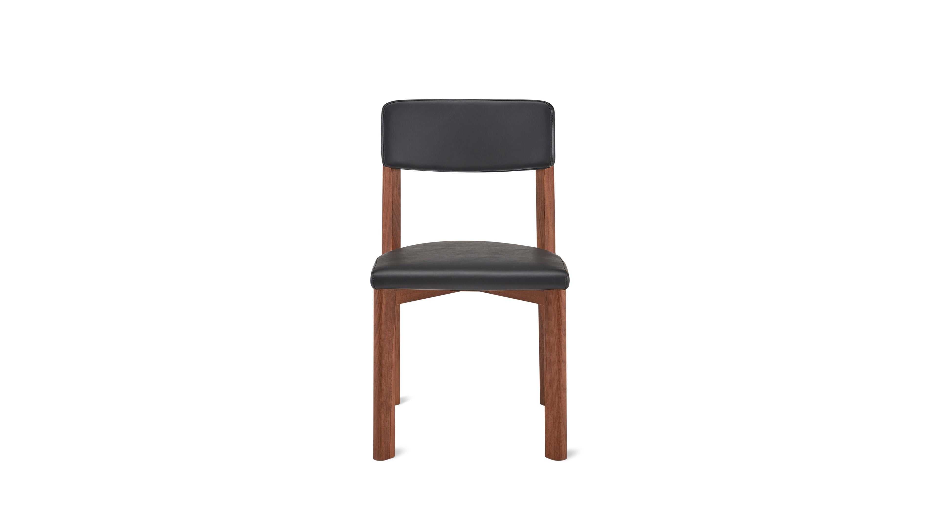 Frame Dining Chair, Walnut, Caviar