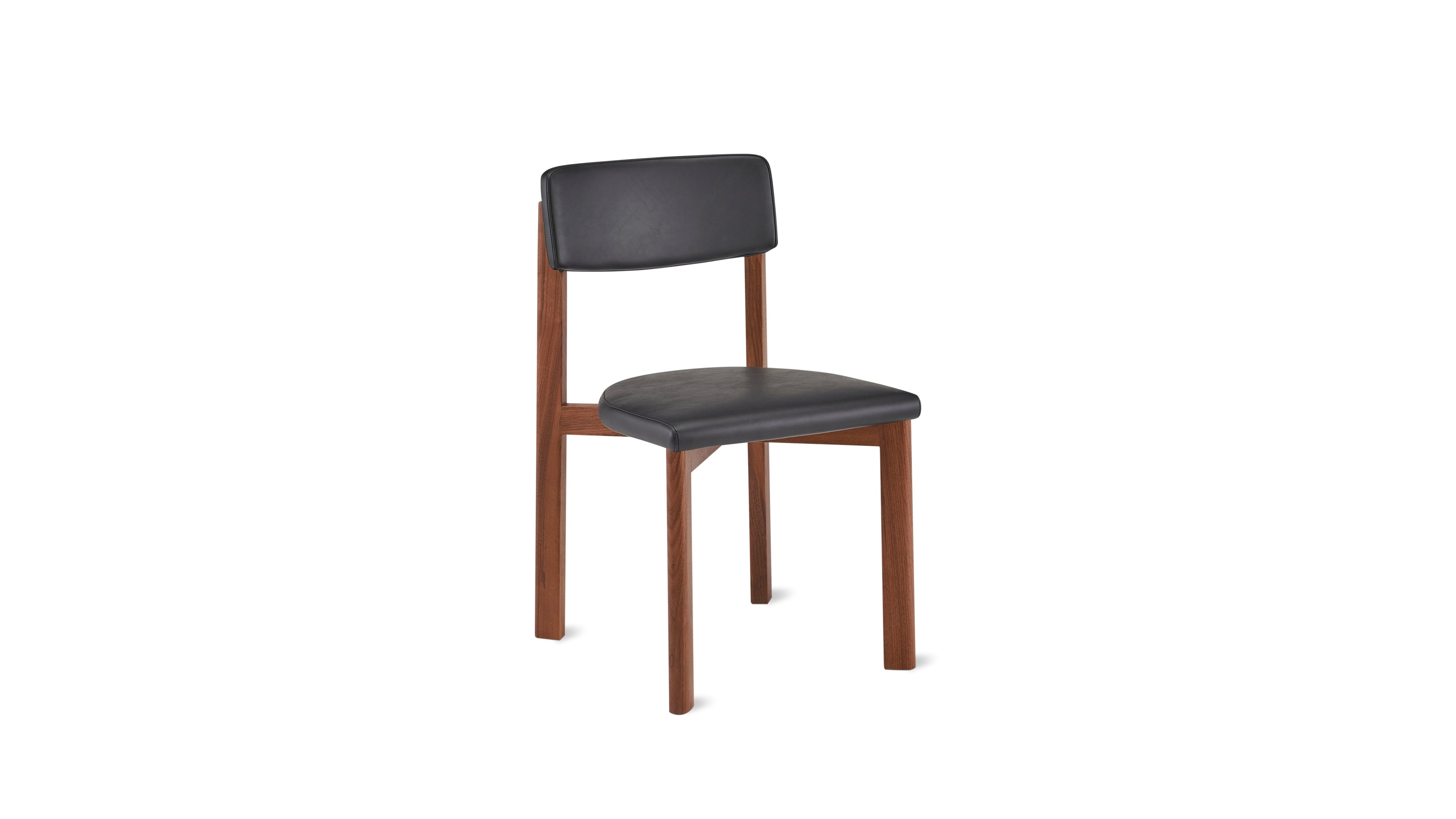 Frame Dining Chair, Walnut, Caviar