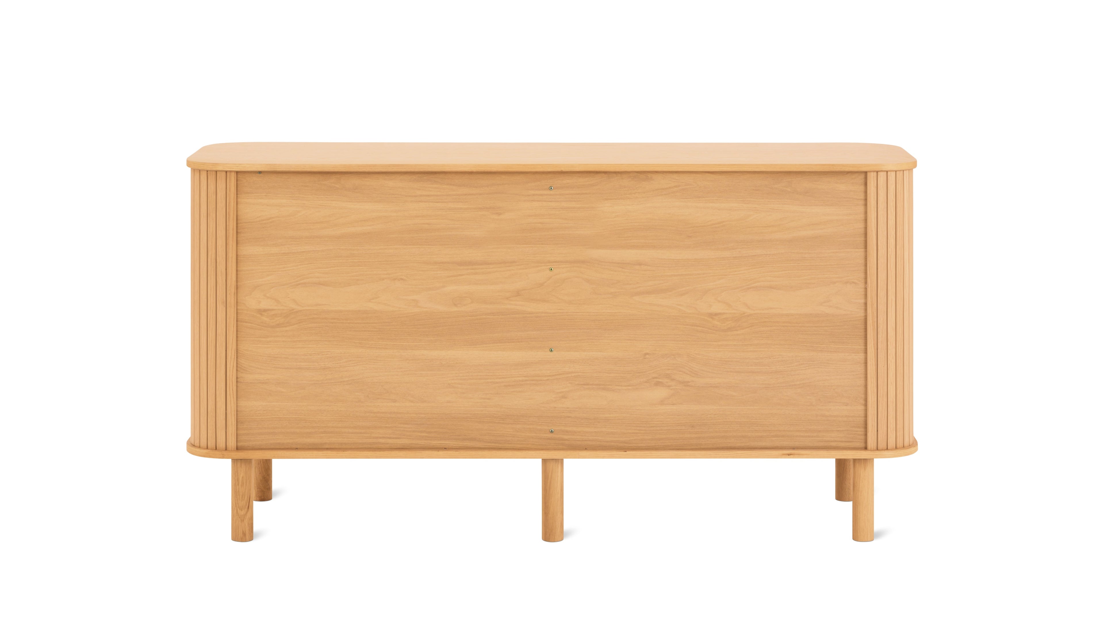 Easy Edge Double Dresser All Wood, White Oak