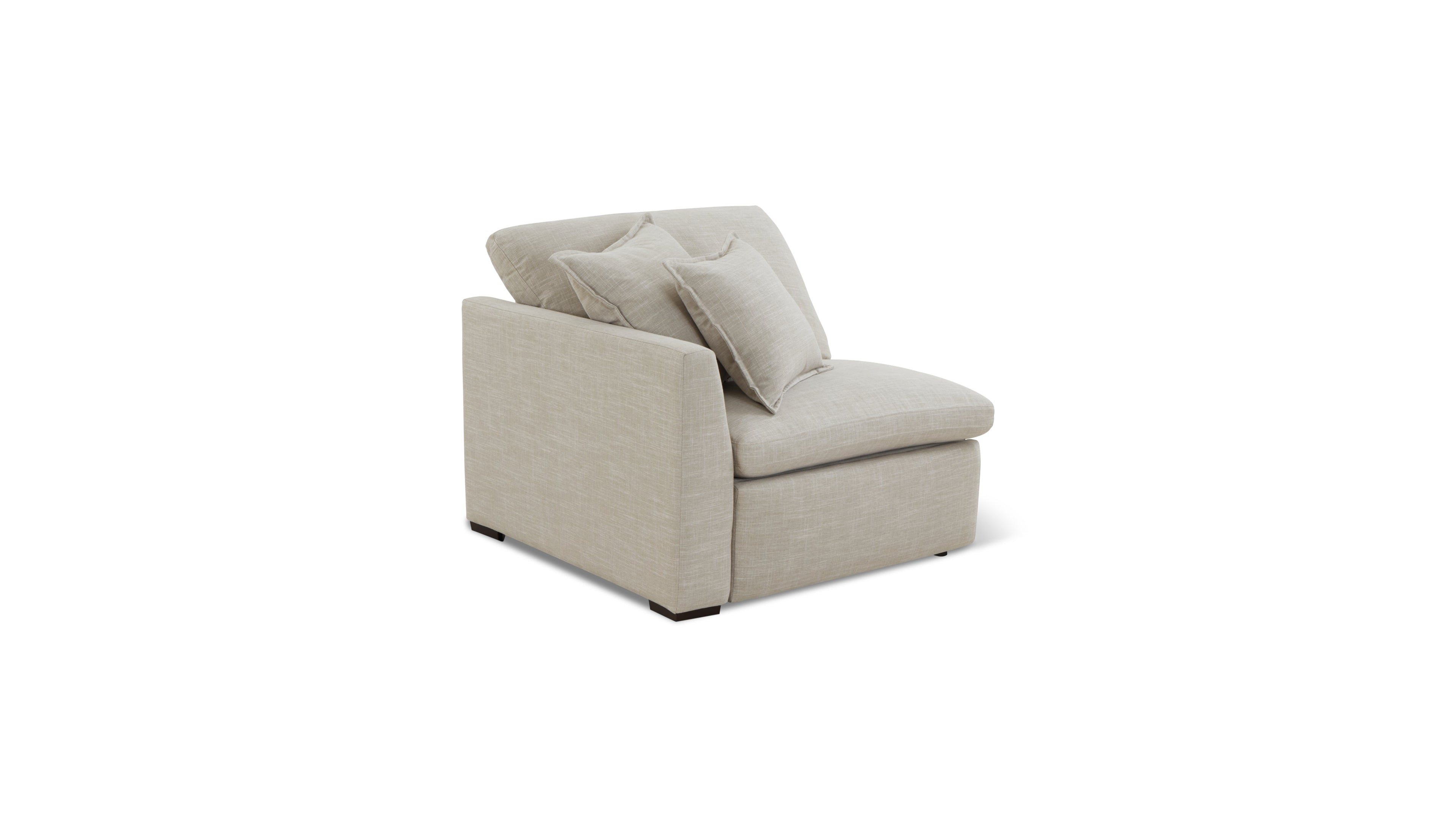 Lift Off Power Recliner Left Arm, Light Pebble