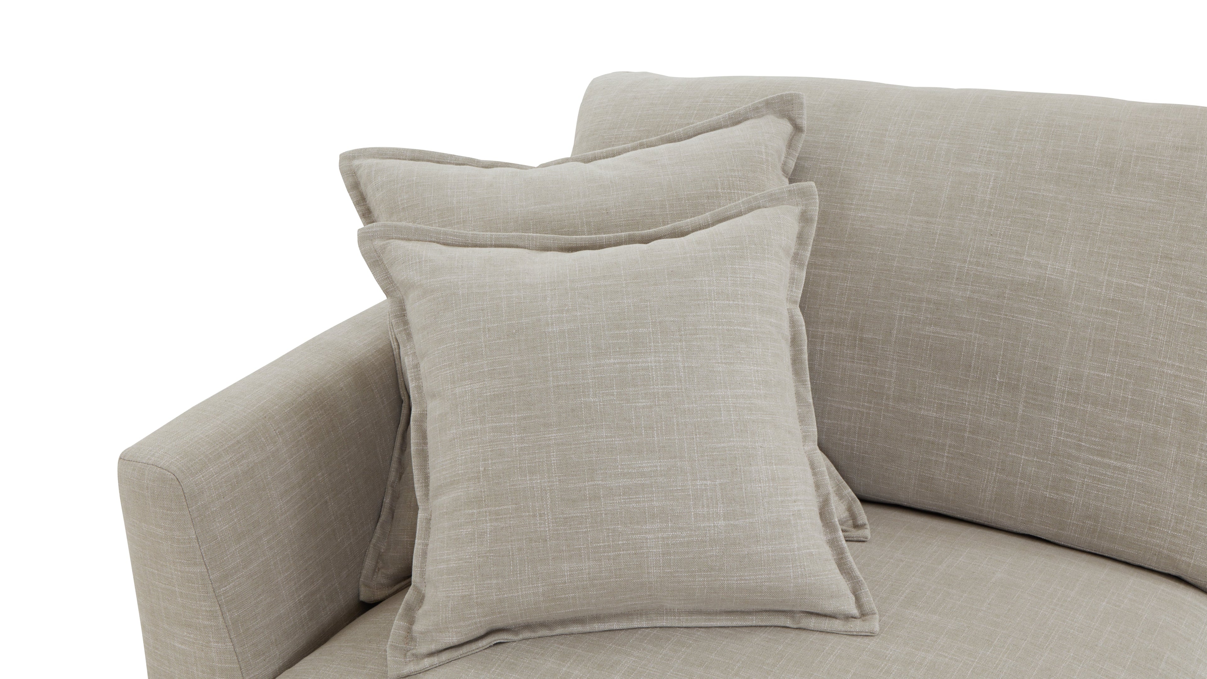 Lift Off Power Recliner Left Arm, Light Pebble