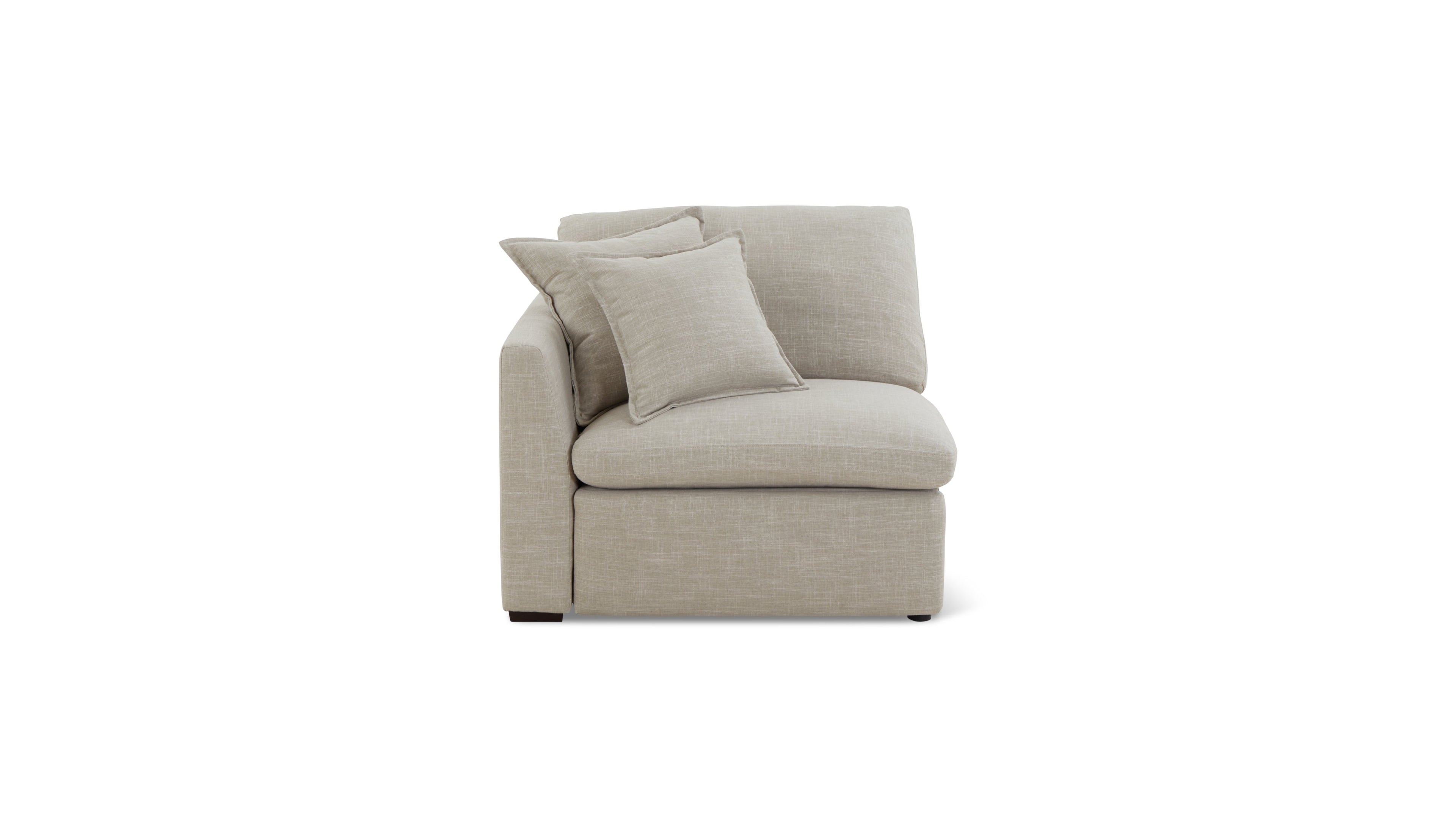 Lift Off Power Recliner Left Arm, Light Pebble