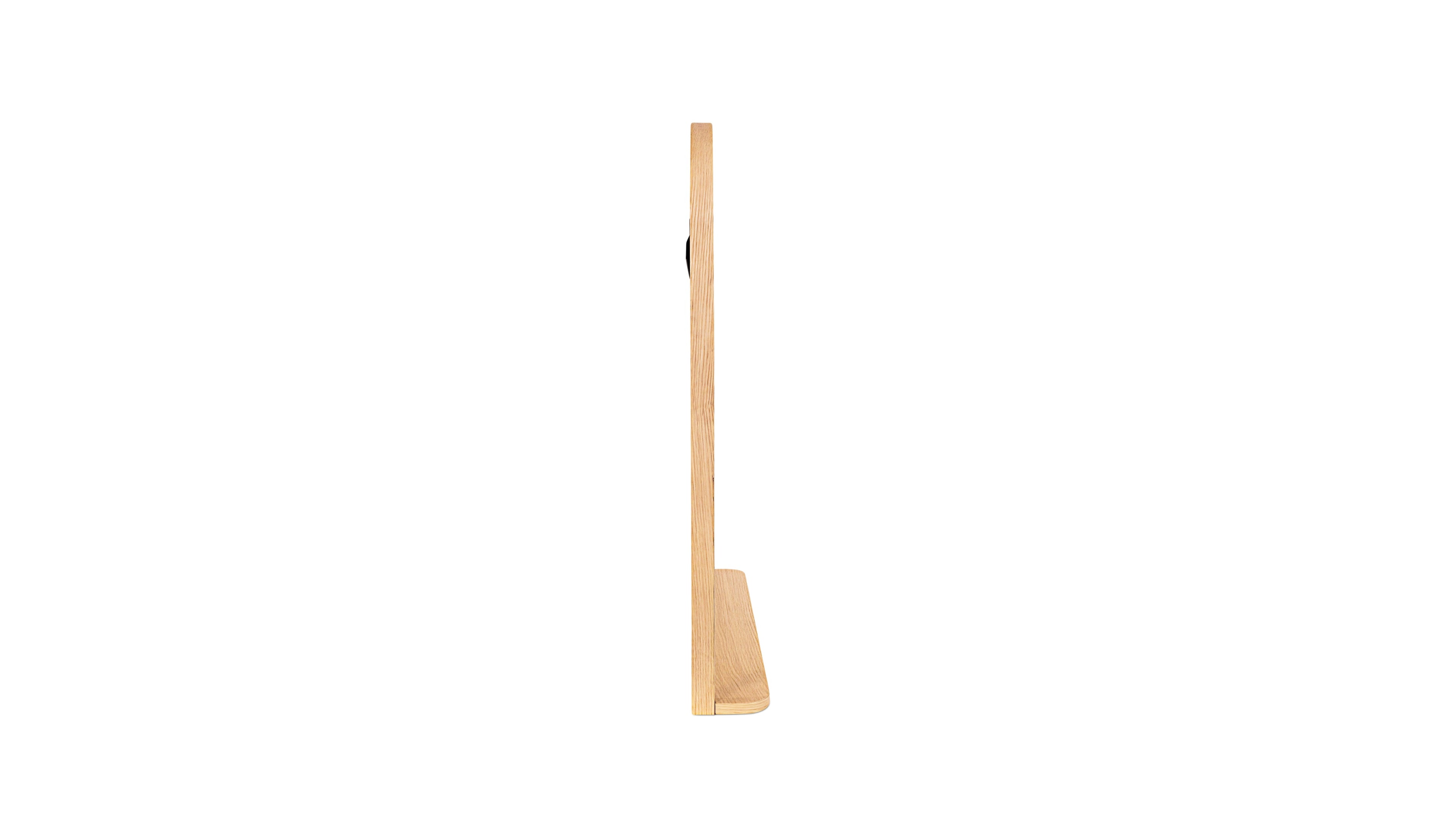 Go Round Mirror, White Limed Oak