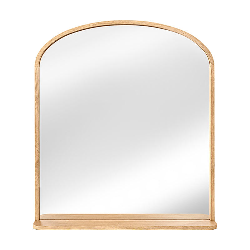 Go Round Mirror, White Limed Oak