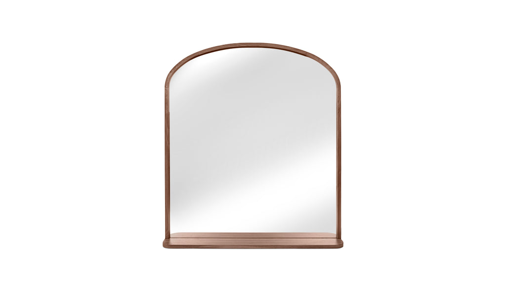 Go Round Mirror, Walnut