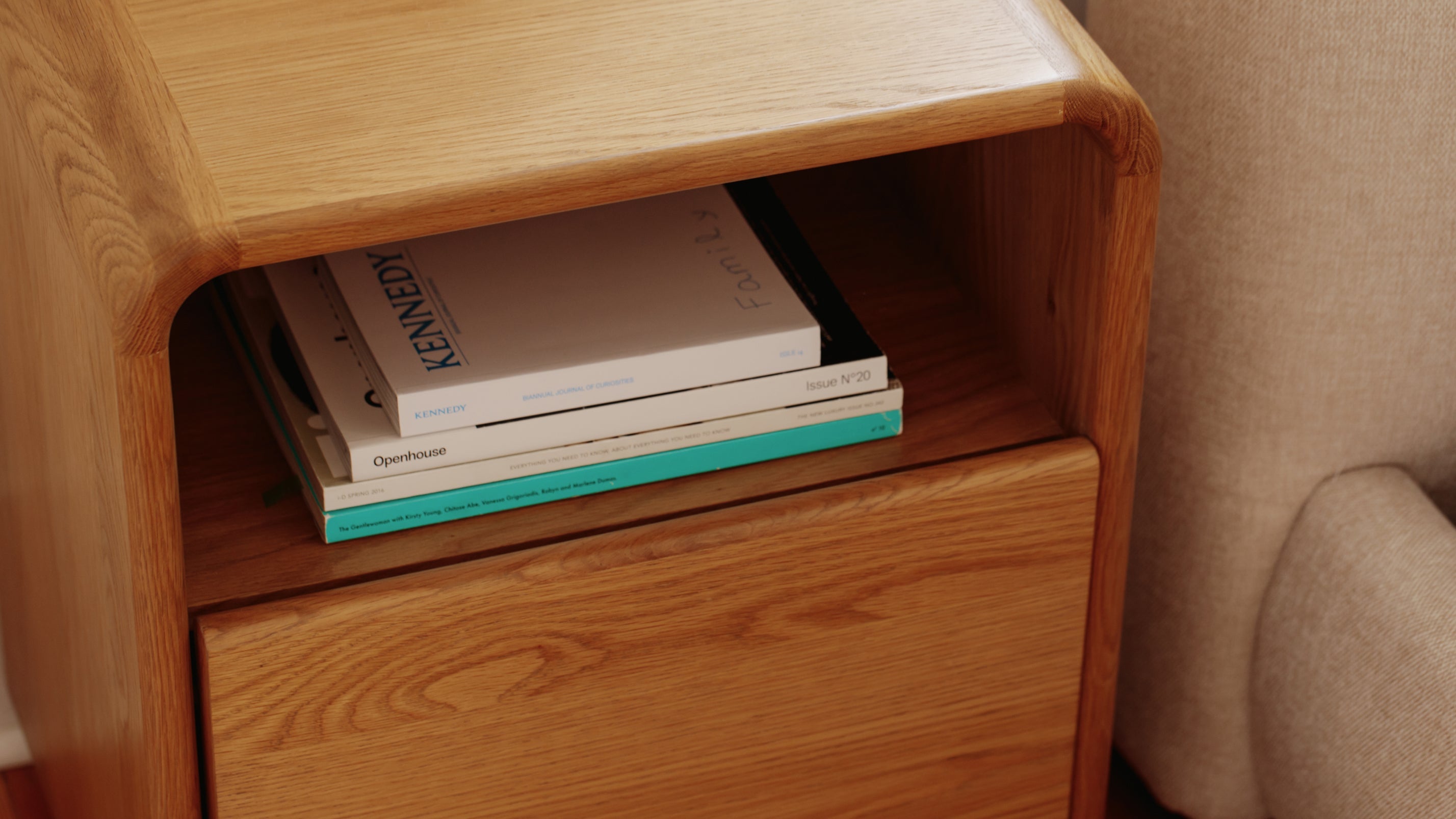 Call Me Nightstand, Oak