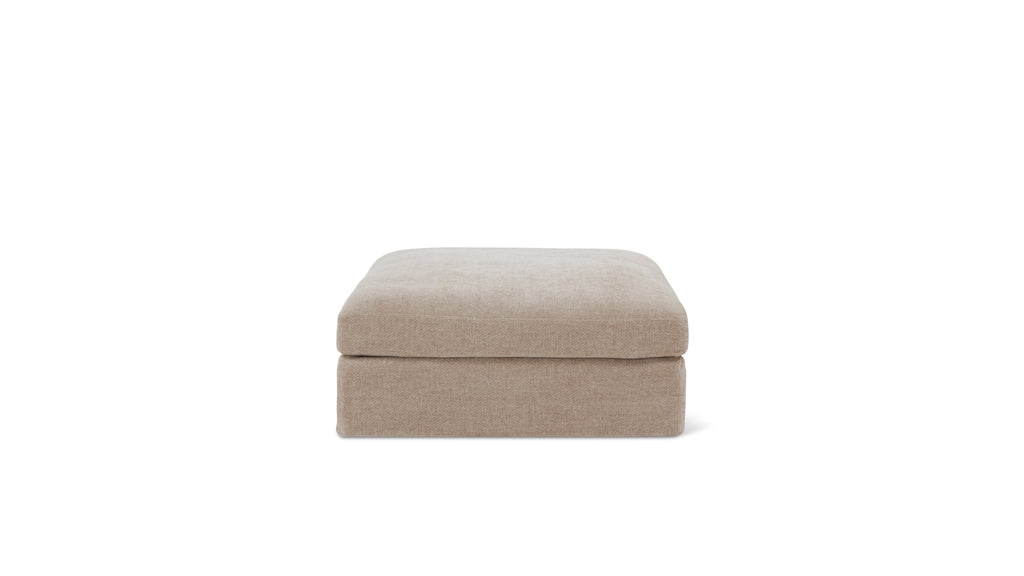 Get Together™ Ottoman, Large, Champagne