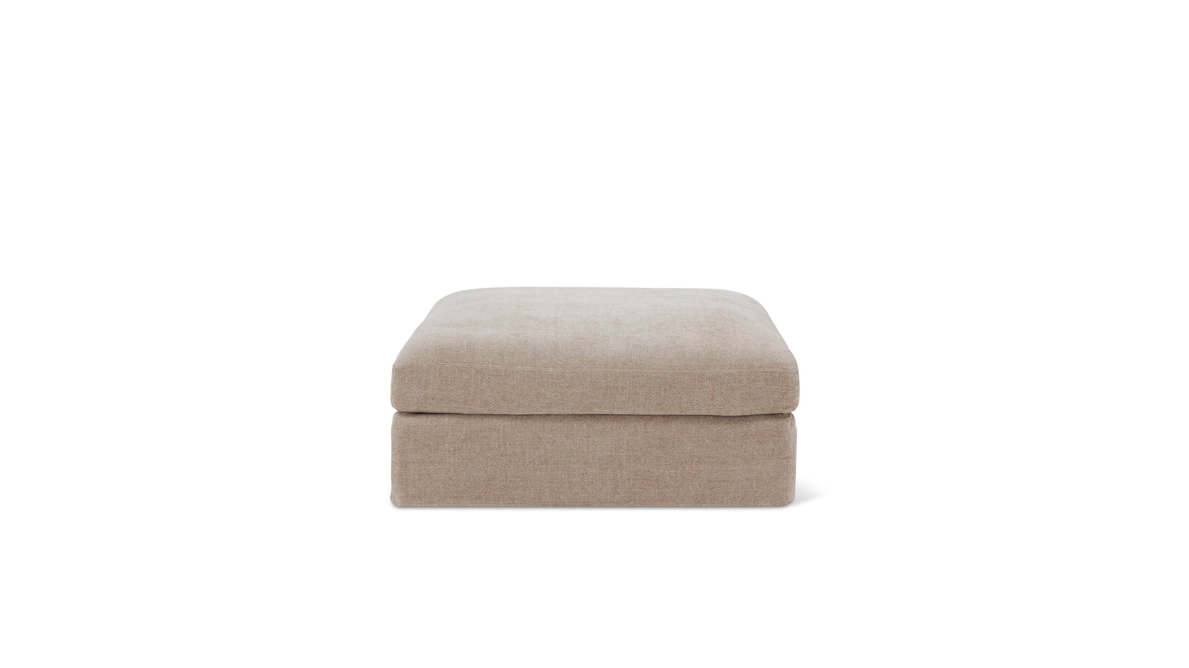 Get Together™ Ottoman, Large, Champagne