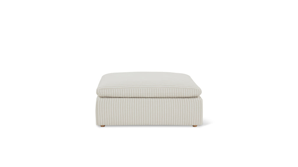 Movie Night™ Ottoman, Large, Newport Stripe